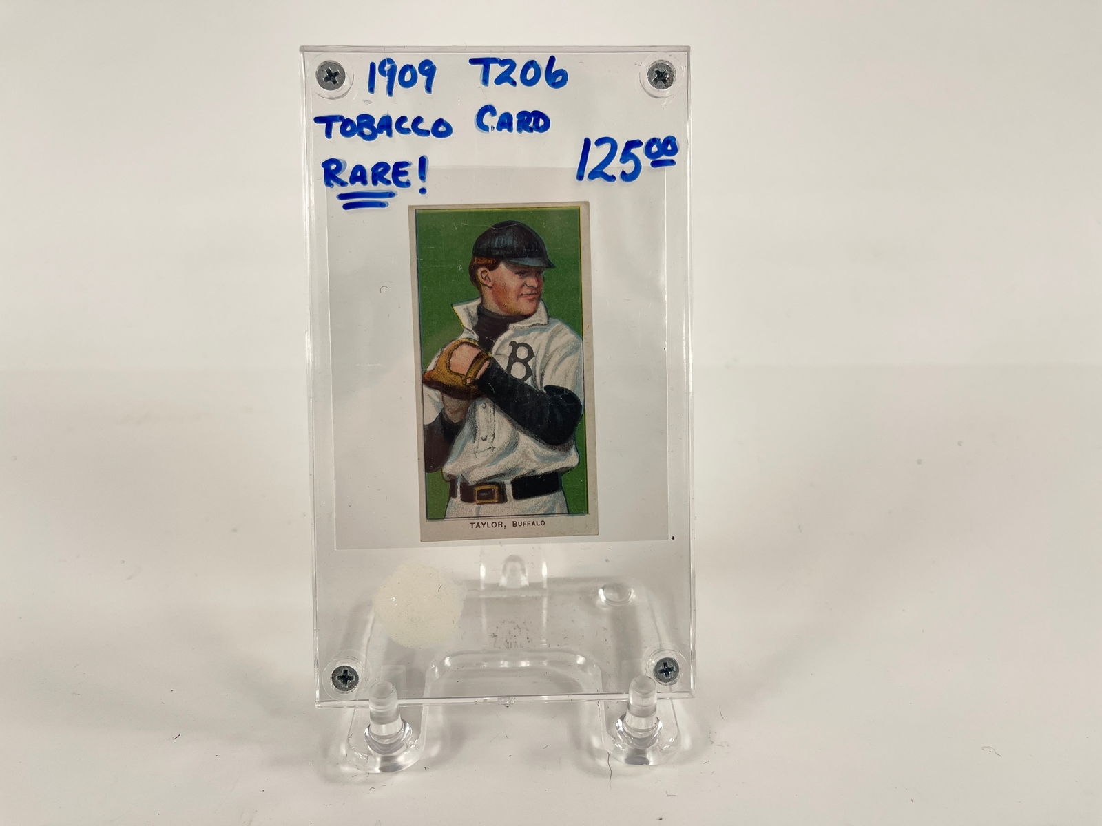 1909 TOBACCO TRADING CARD BUFFALO TAYLOR (1 of 2)