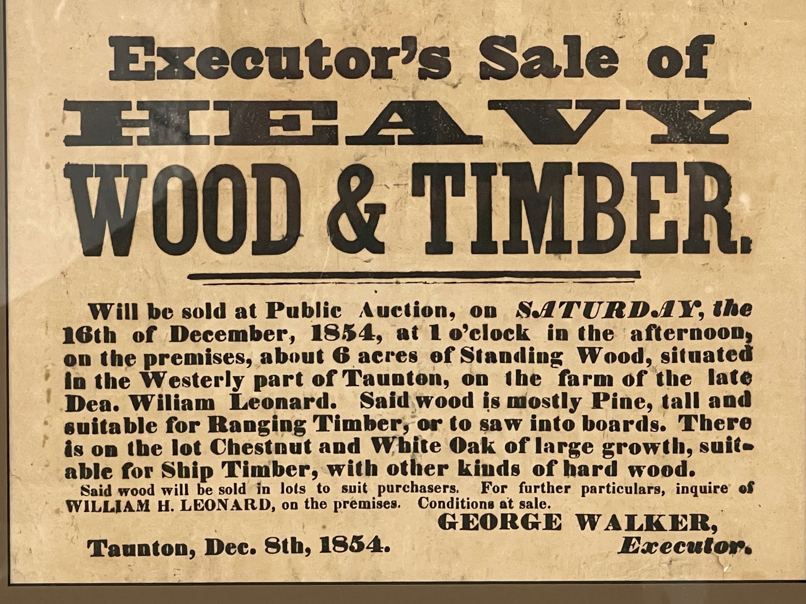 BROADSIDE, “WOOD & TIMBER - 3