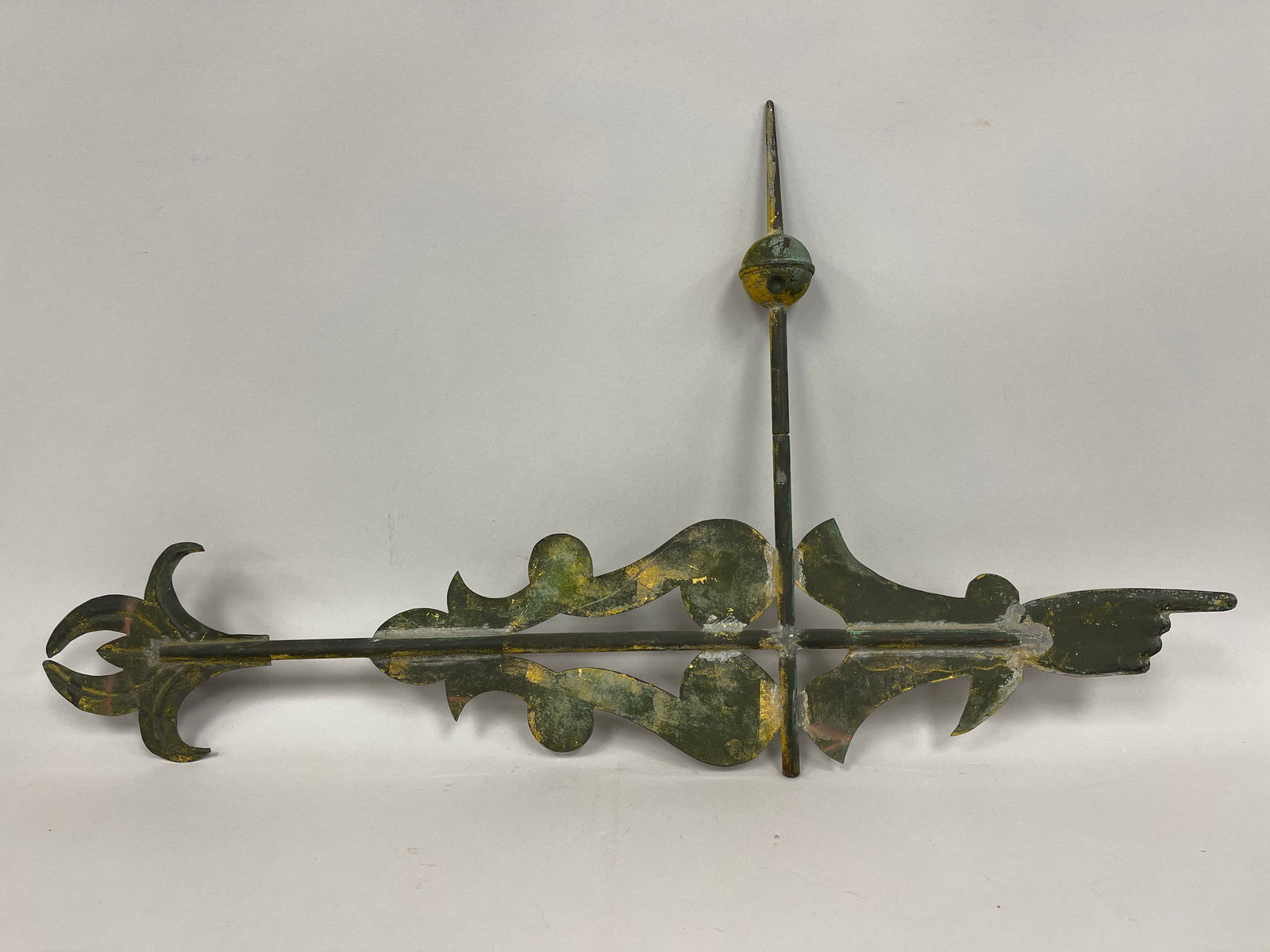 RARE SMALL POINTING HAND VANE - 4