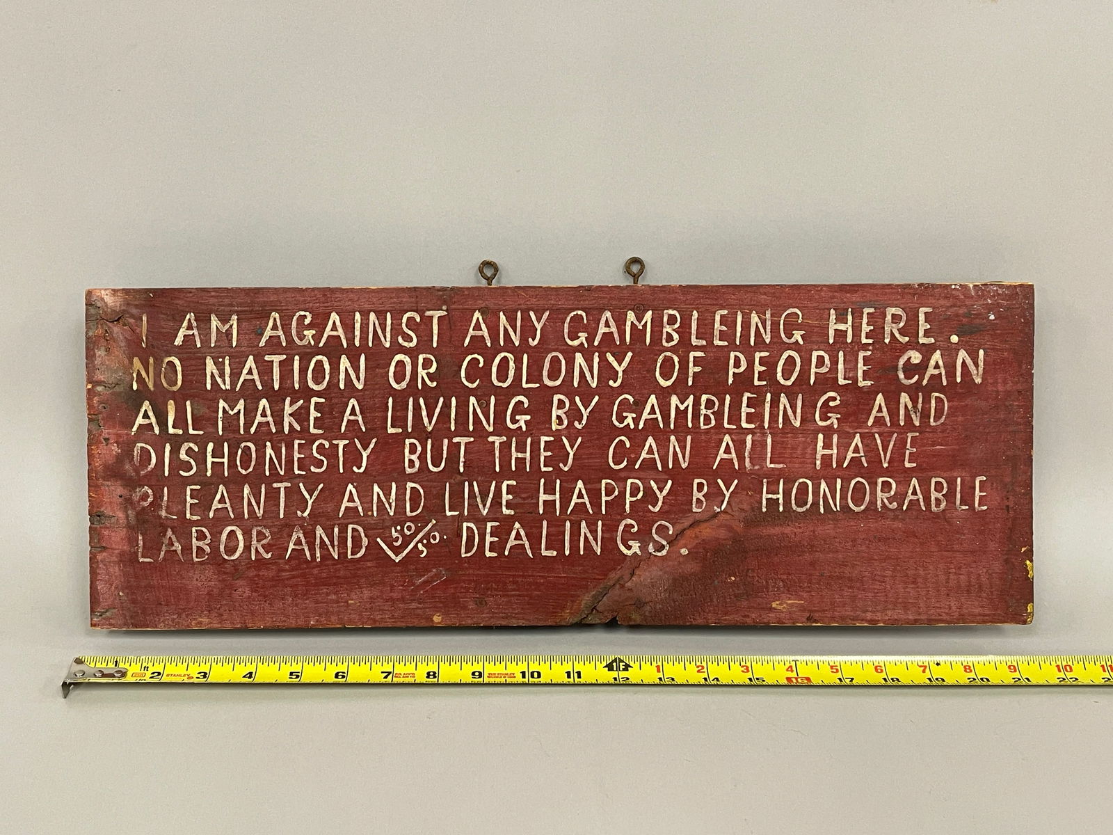 GREAT “GAMBLEING?? SIGN - 2