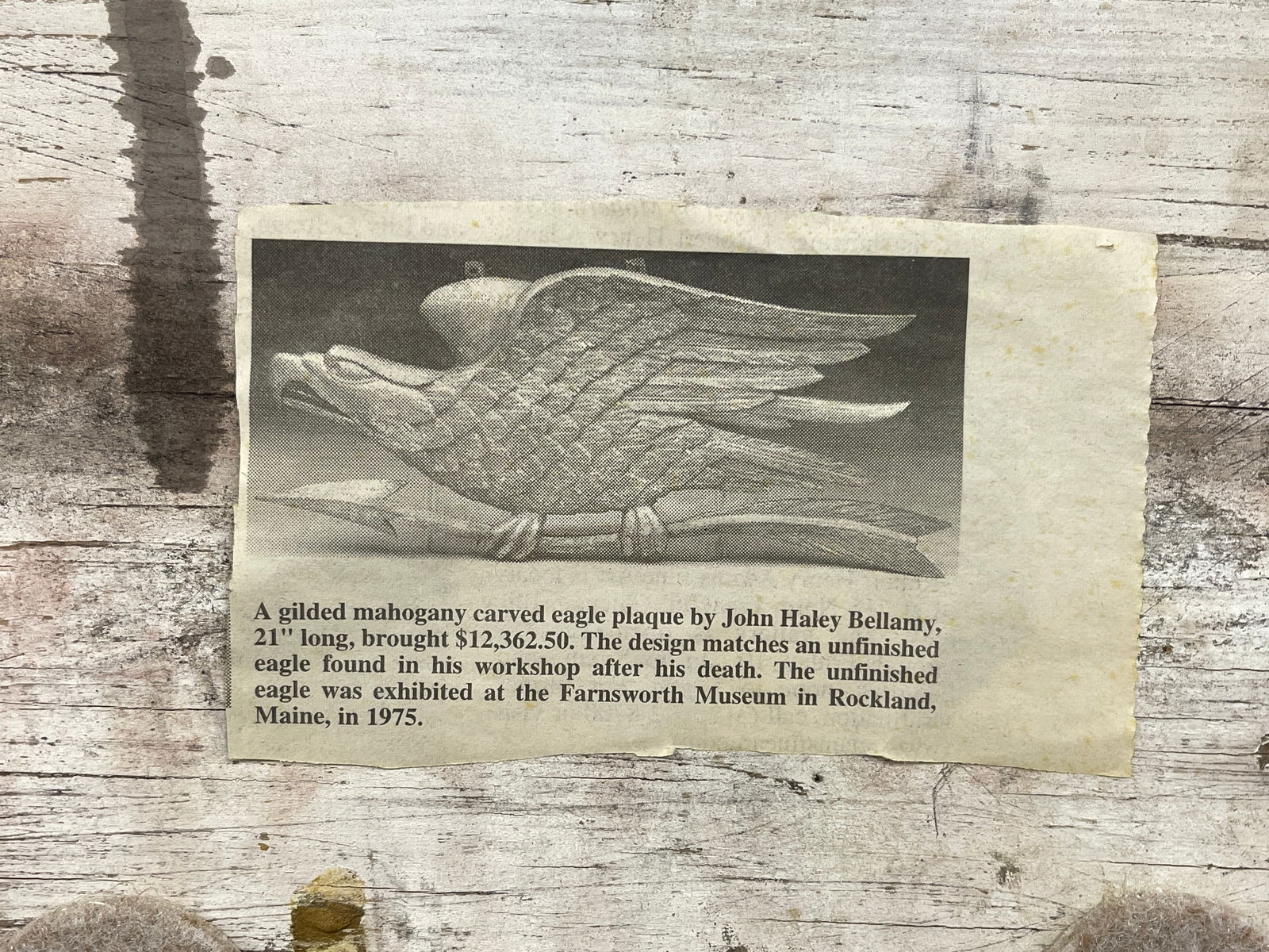 SUPERB BELLAMY PLAQUE - 5