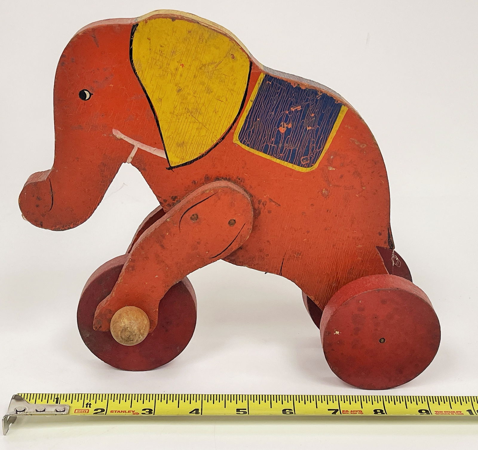 ELEPHANT PULL TOY - 3