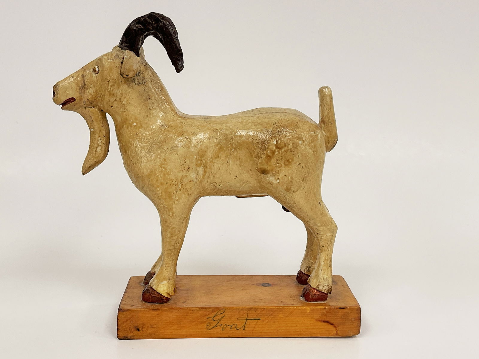GOAT CARVING - 2