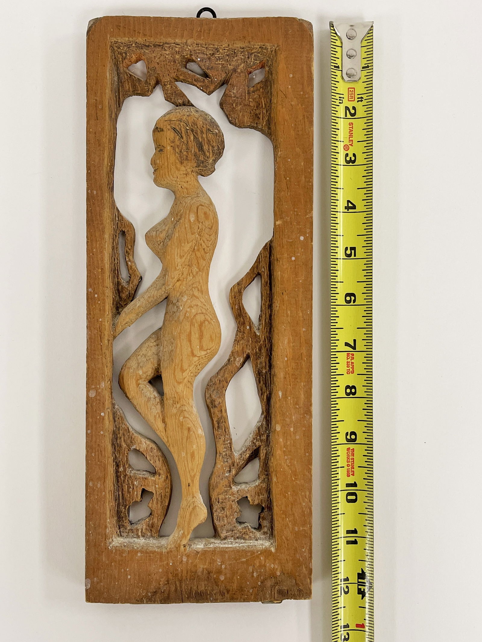 CARVED NUDE PLAQUE - 2