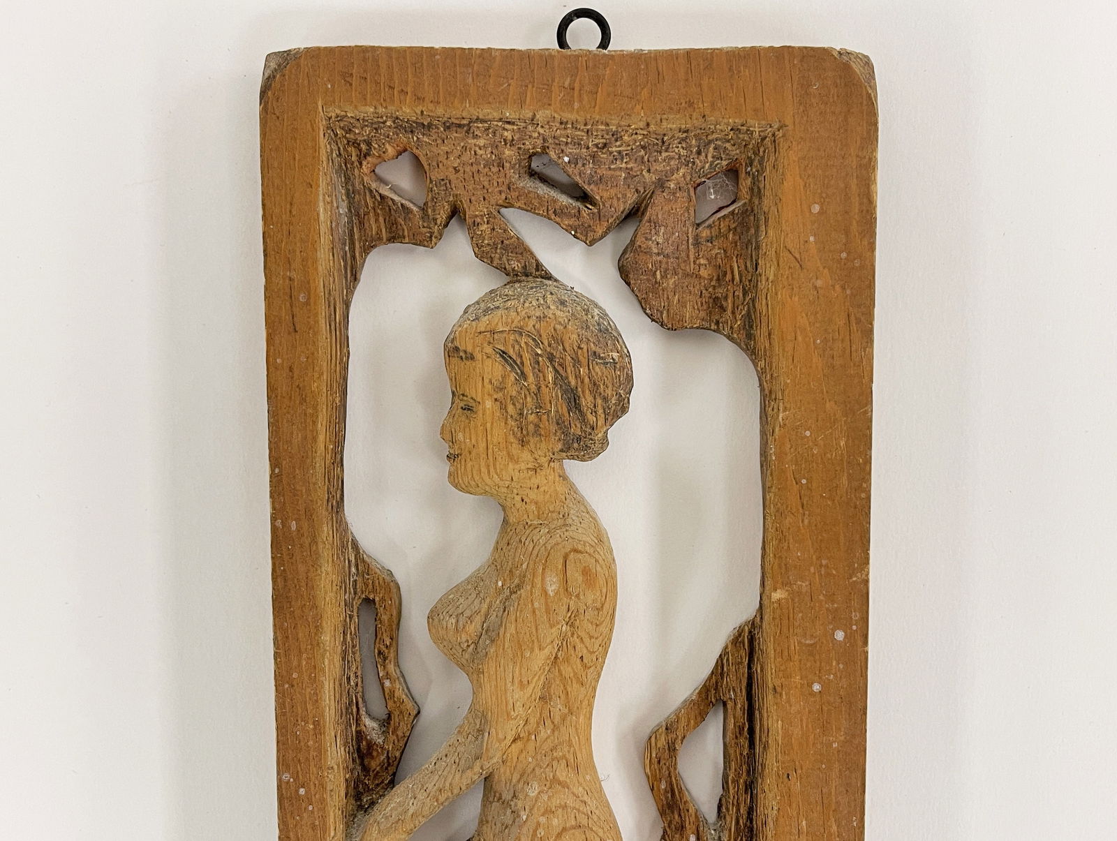 CARVED NUDE PLAQUE - 4