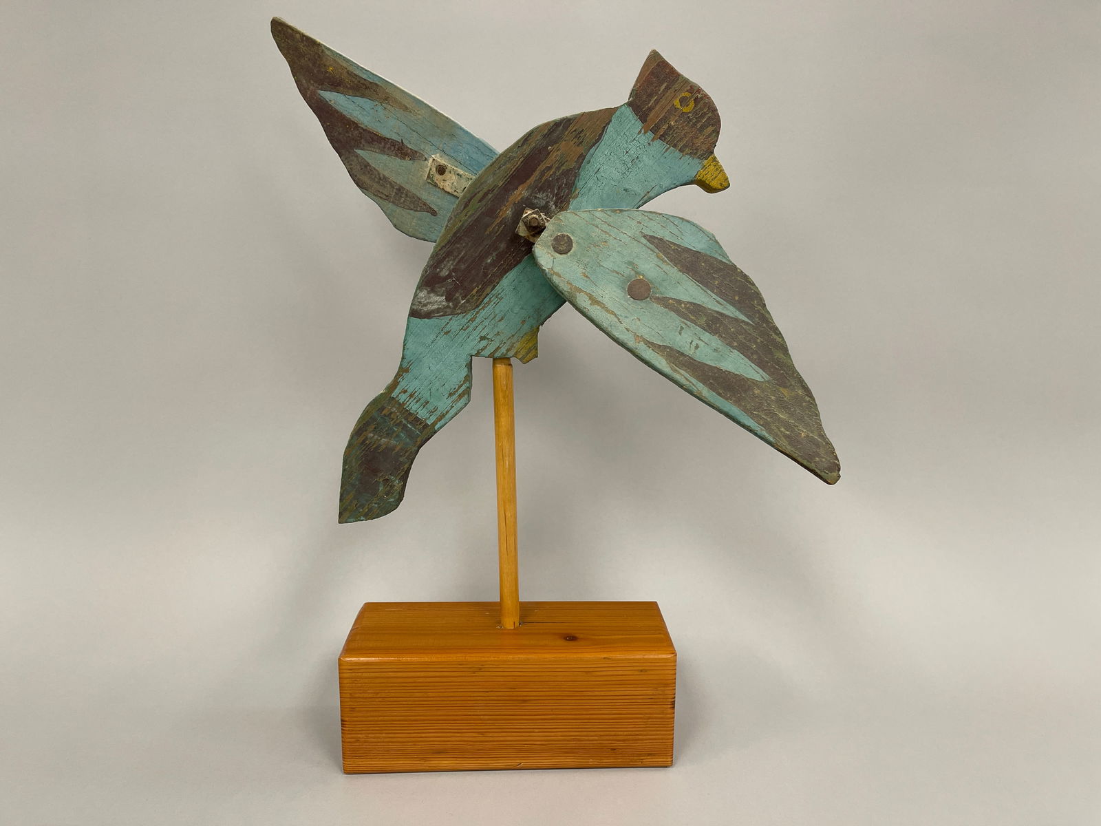 BLUE JAY WHIRLIGIG (1 of 4)