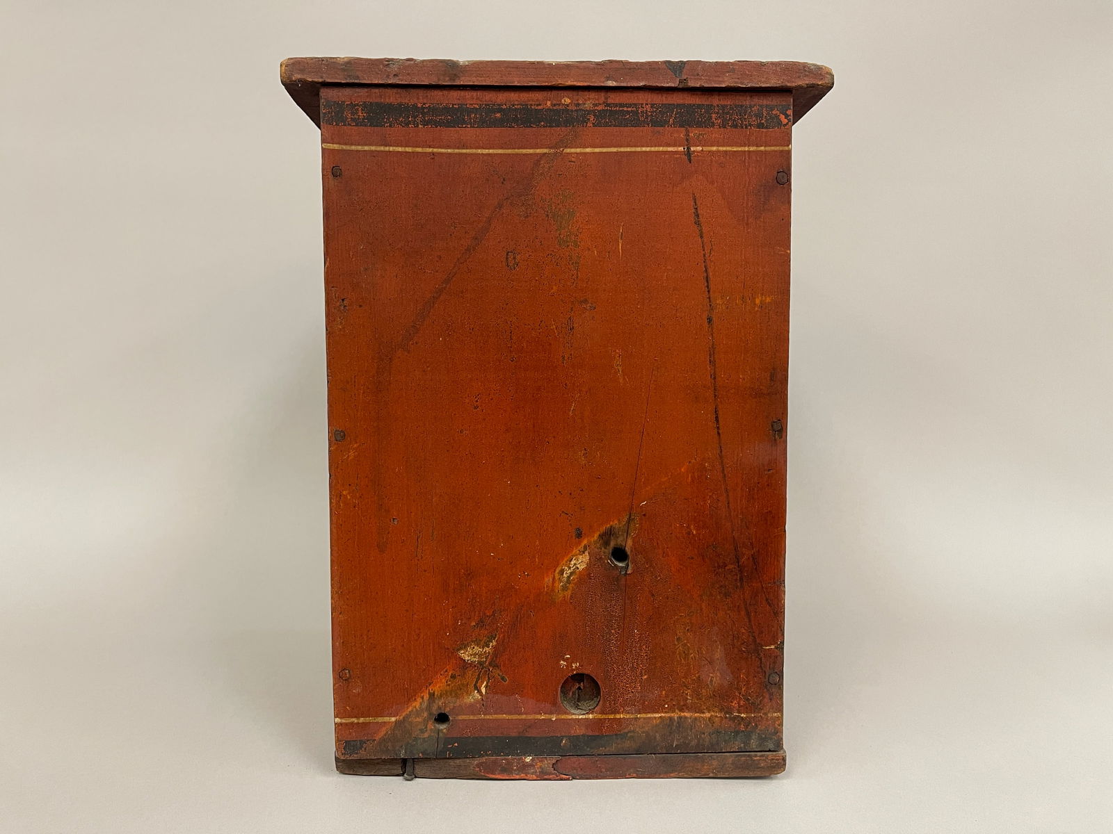 PAINTED TWINE BOX - 6