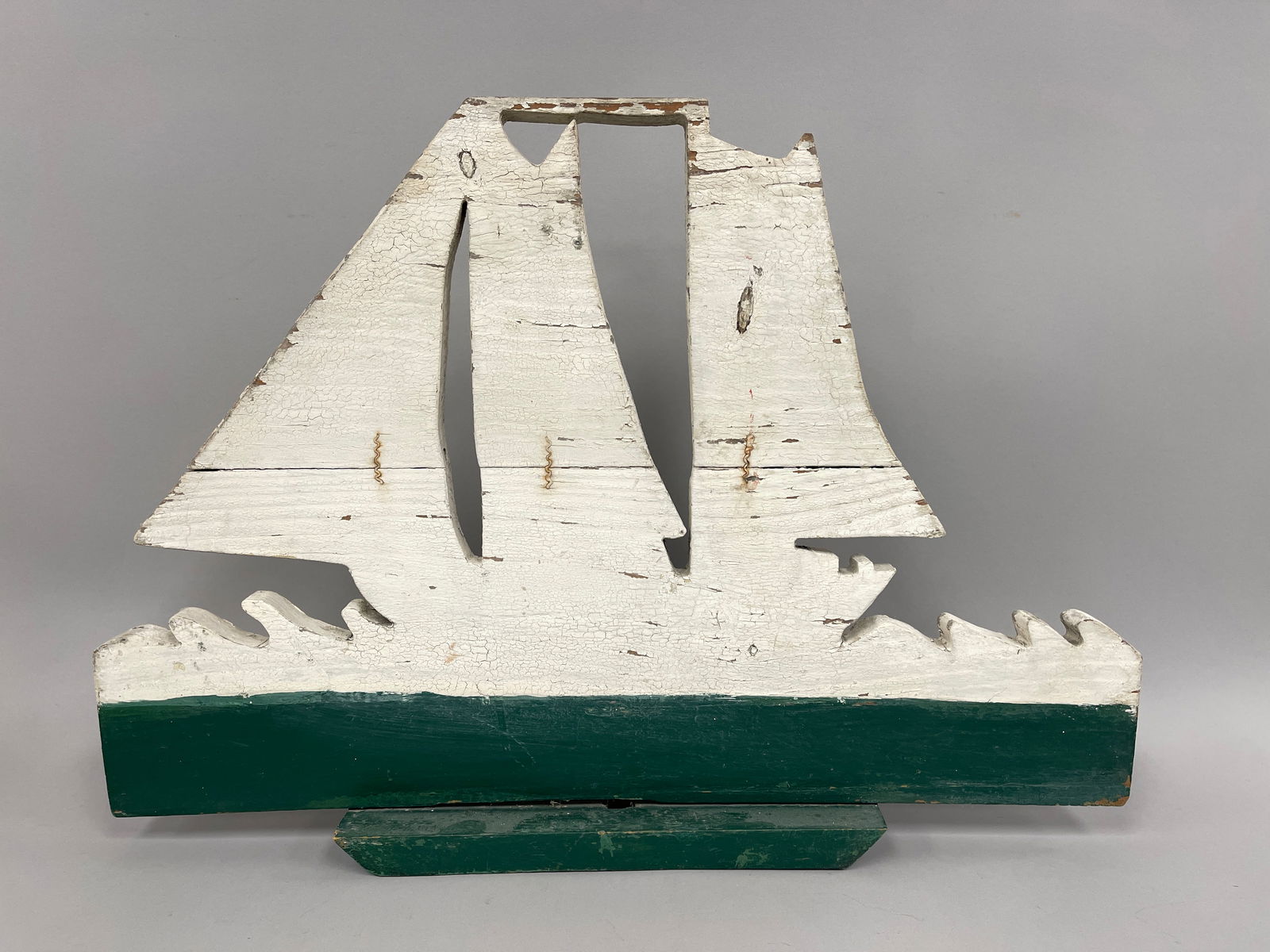 SAILBOAT POST SIGN - 2