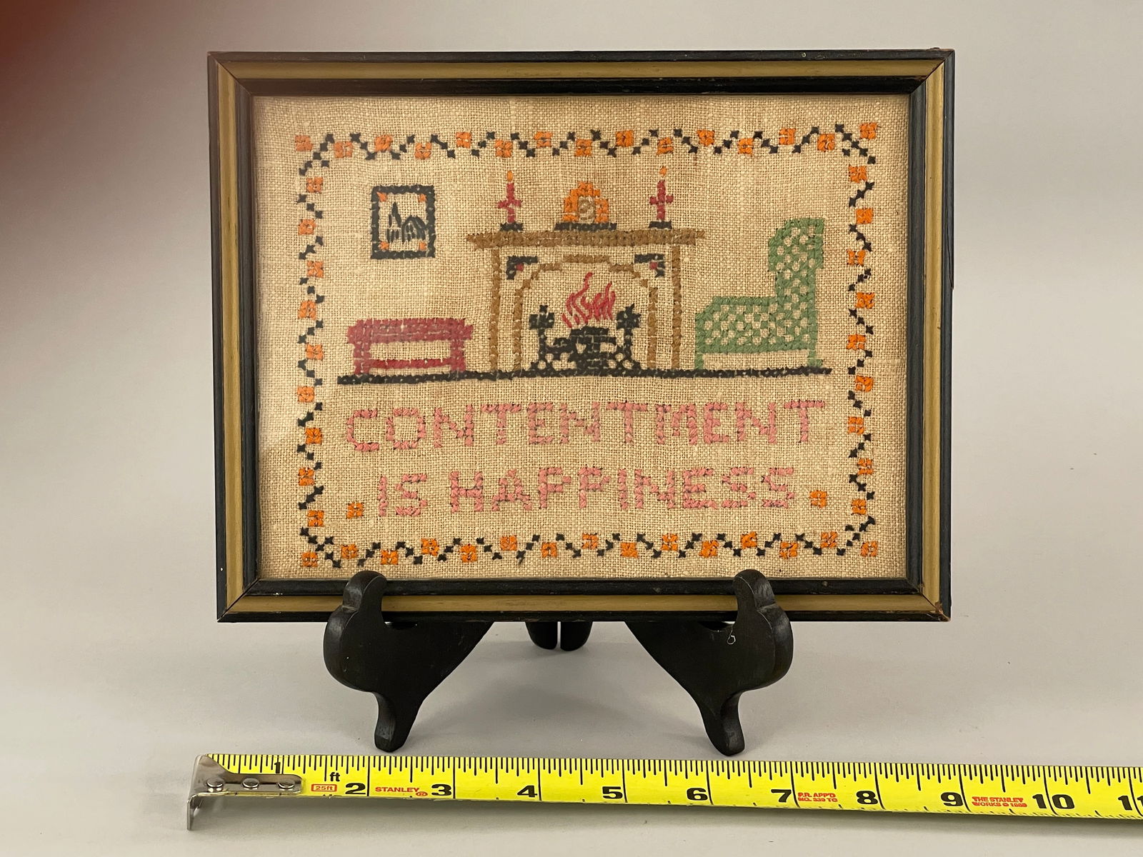 SAMPLER; CONTENTMENT IS HAPPINESS - 2