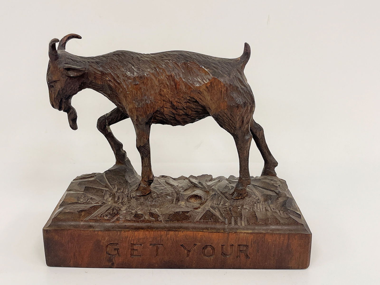 CARVED BILLY GOAT (1 of 7)