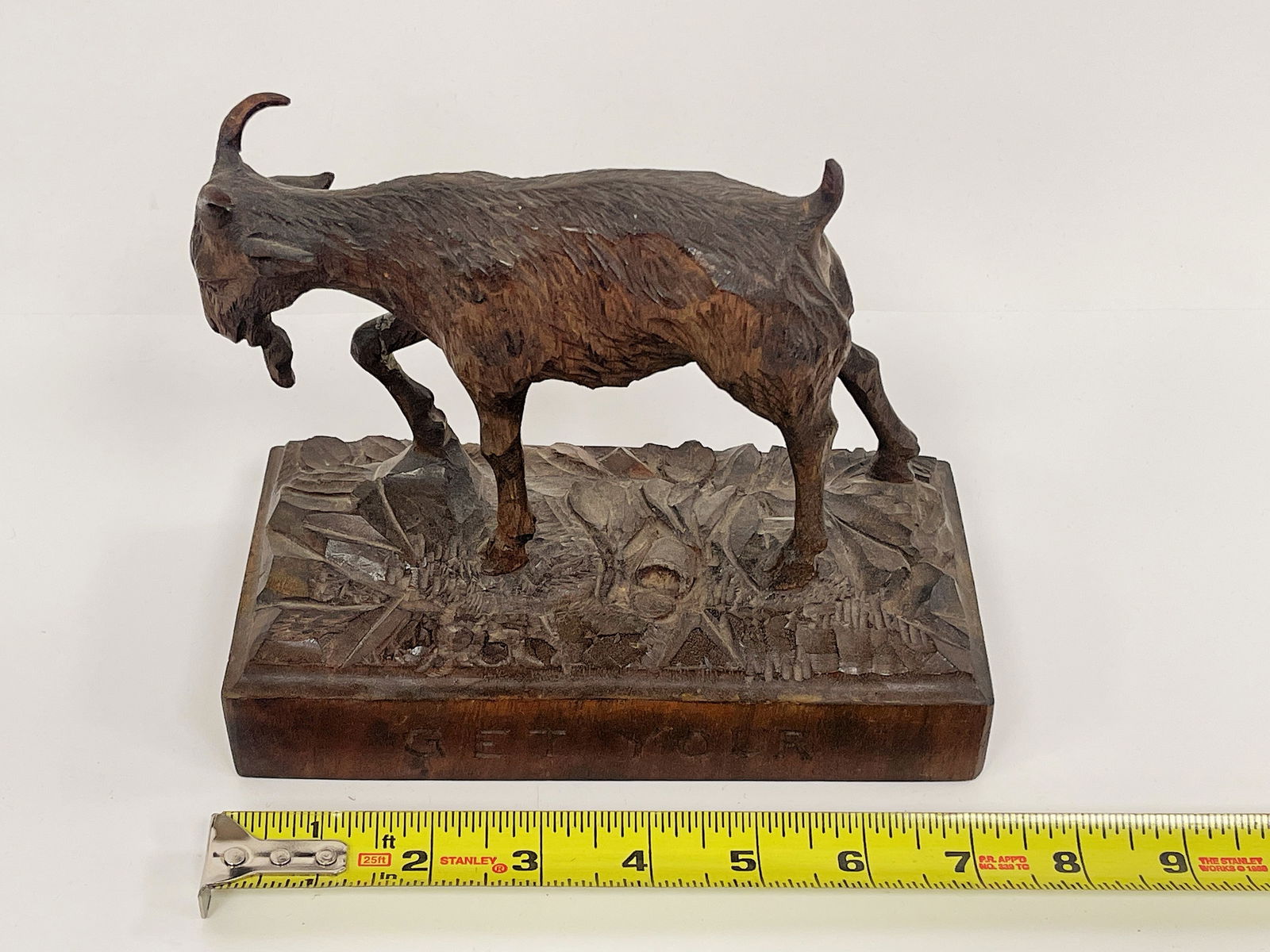 CARVED BILLY GOAT - 4