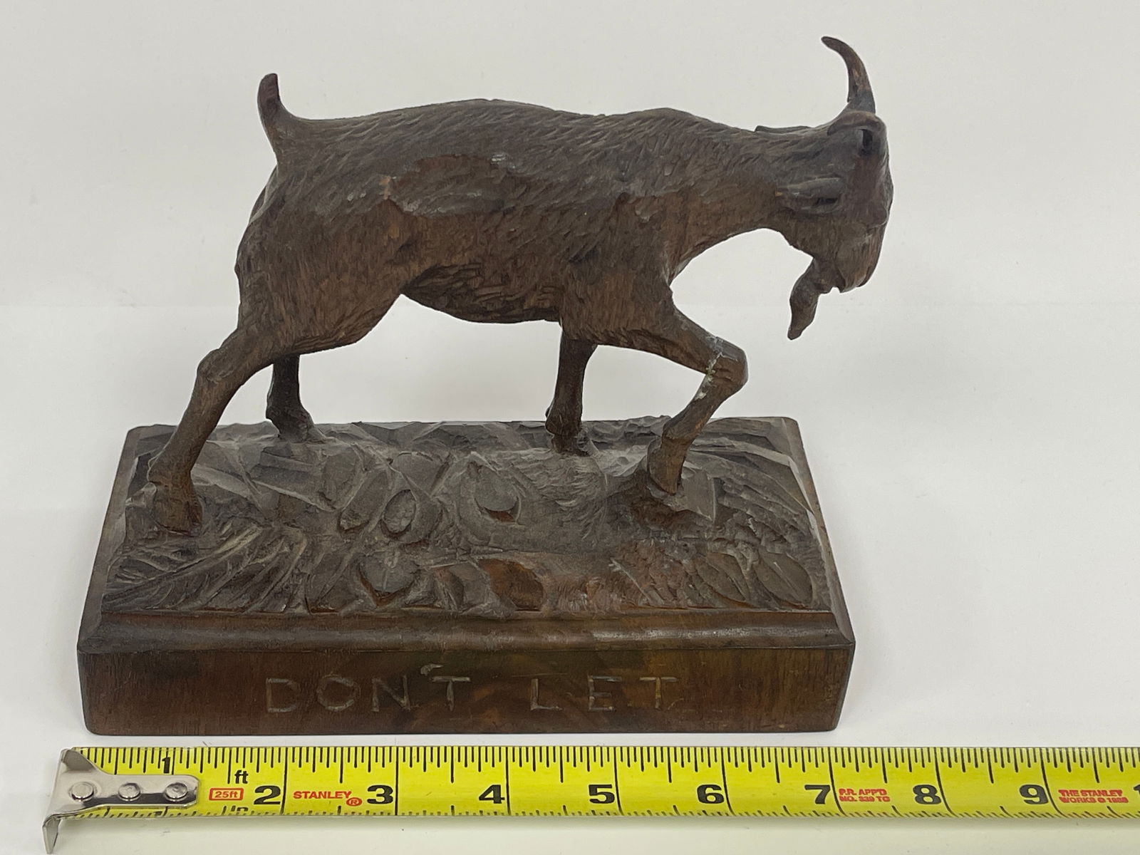 CARVED BILLY GOAT - 5