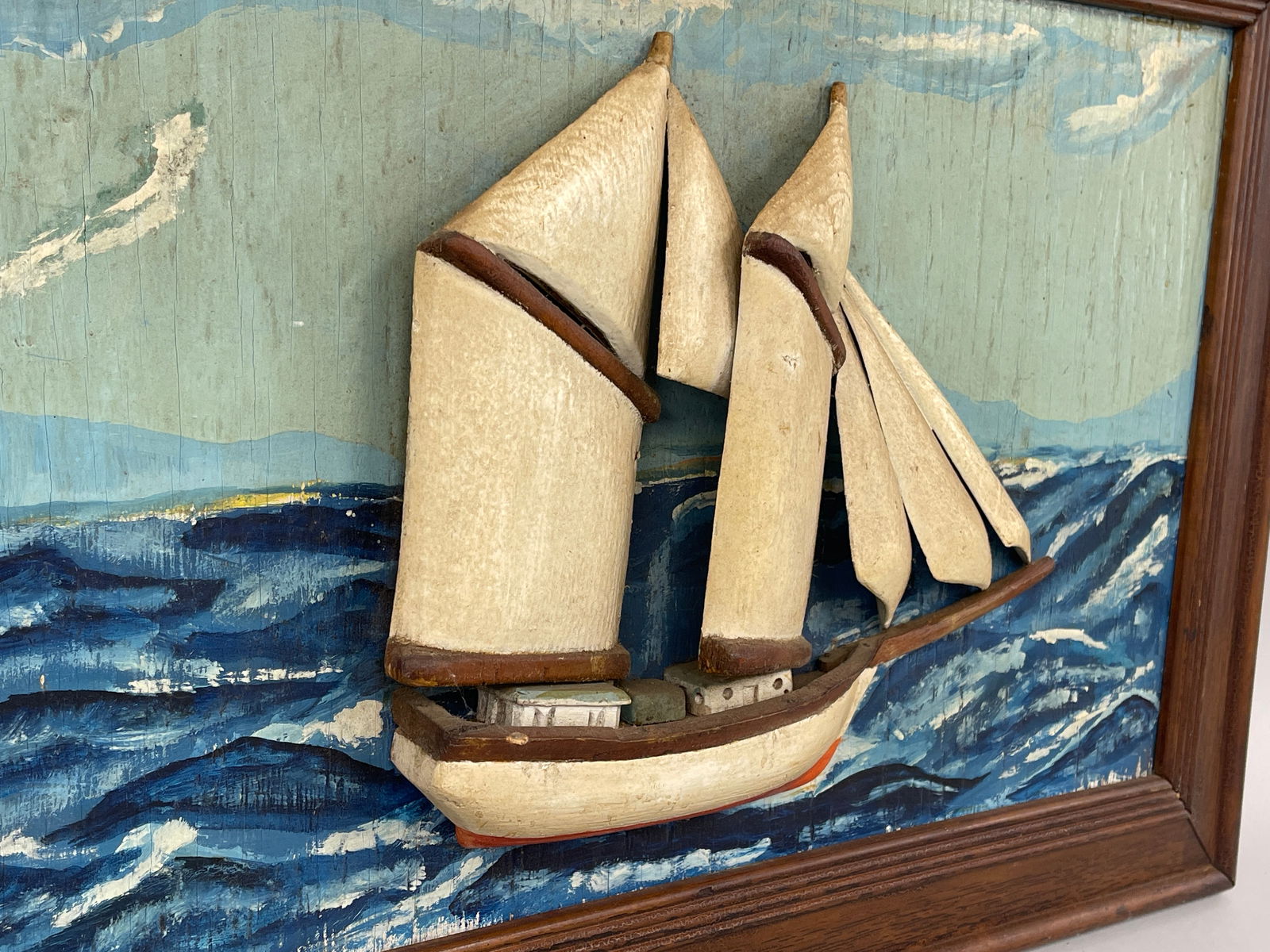 SAILBOAT DIORAMA - 2