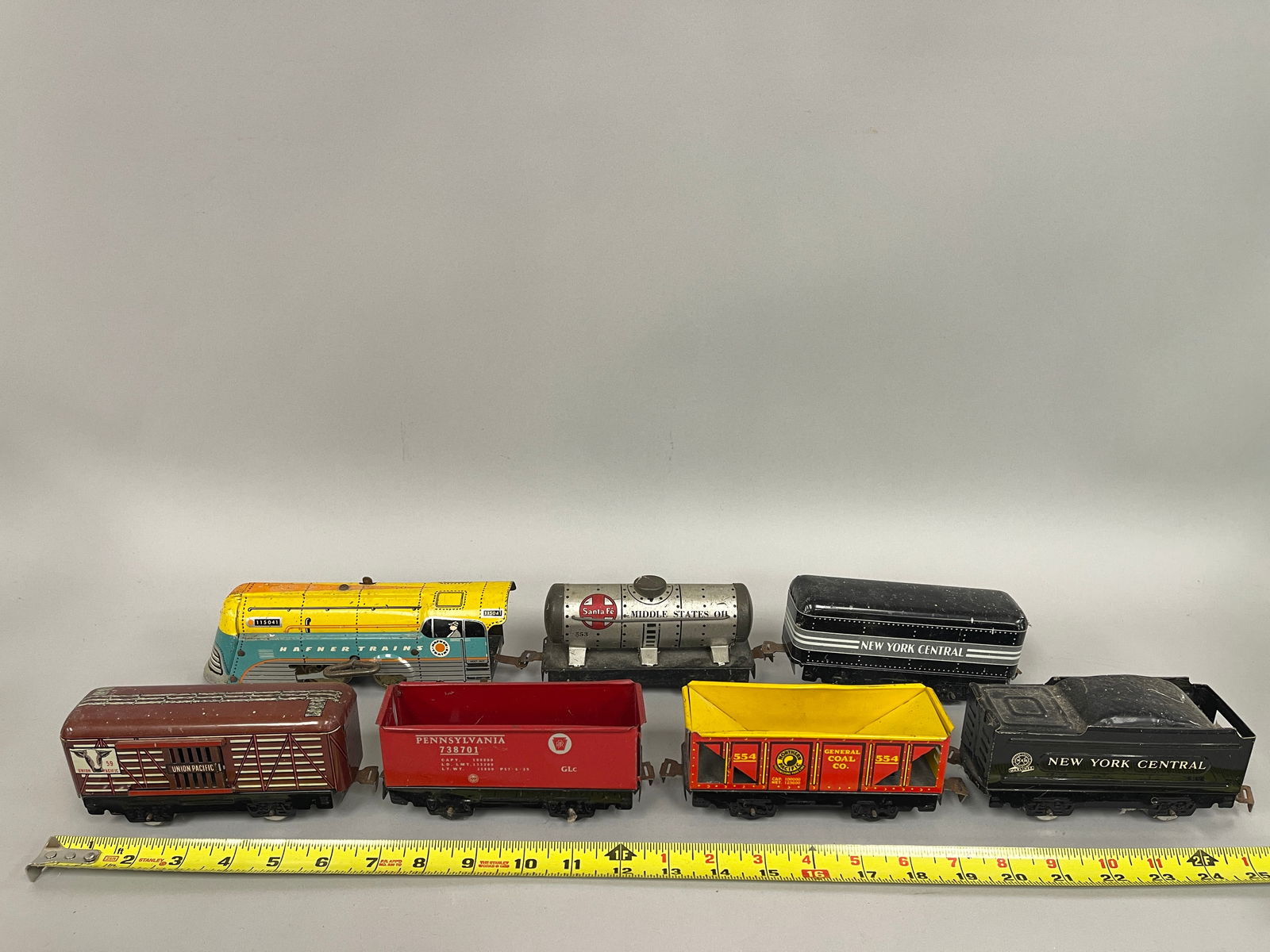 MINIATURE PRESSED STEEL TRAIN - 2