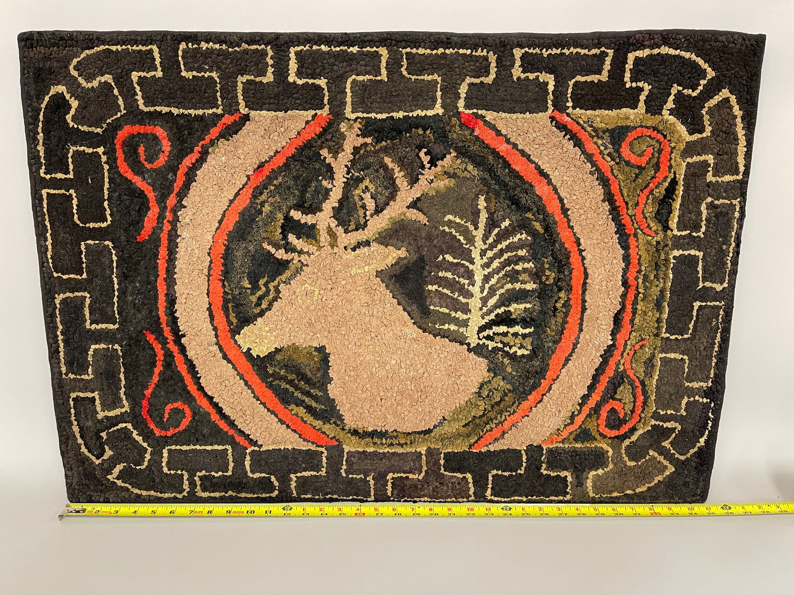STAG HOOKED RUG - 3