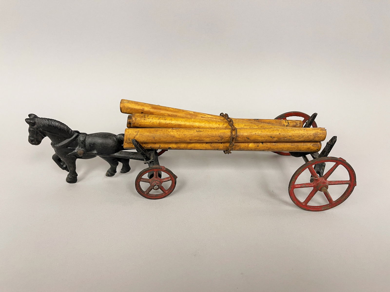 LOG CART TOY - 4