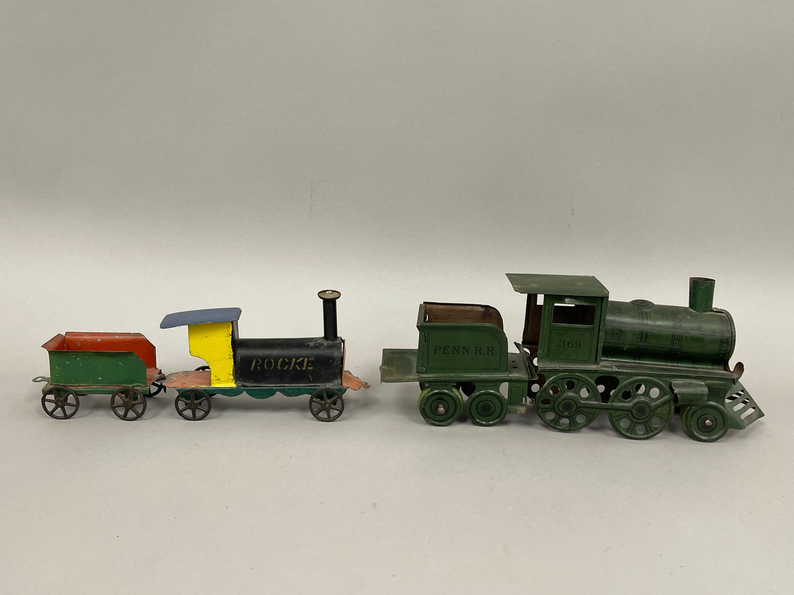 LOCOMOTIVE & COAL CAR TOYS (1 of 5)