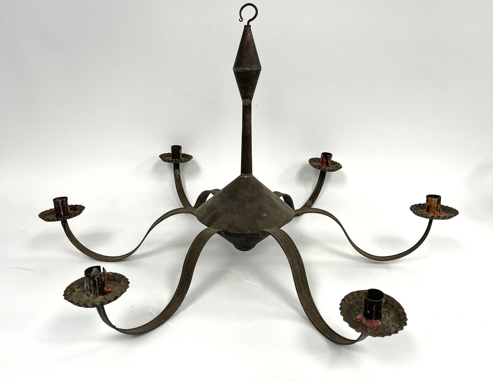 EARLY CHANDELIER MID 19TH C. (1 of 1)
