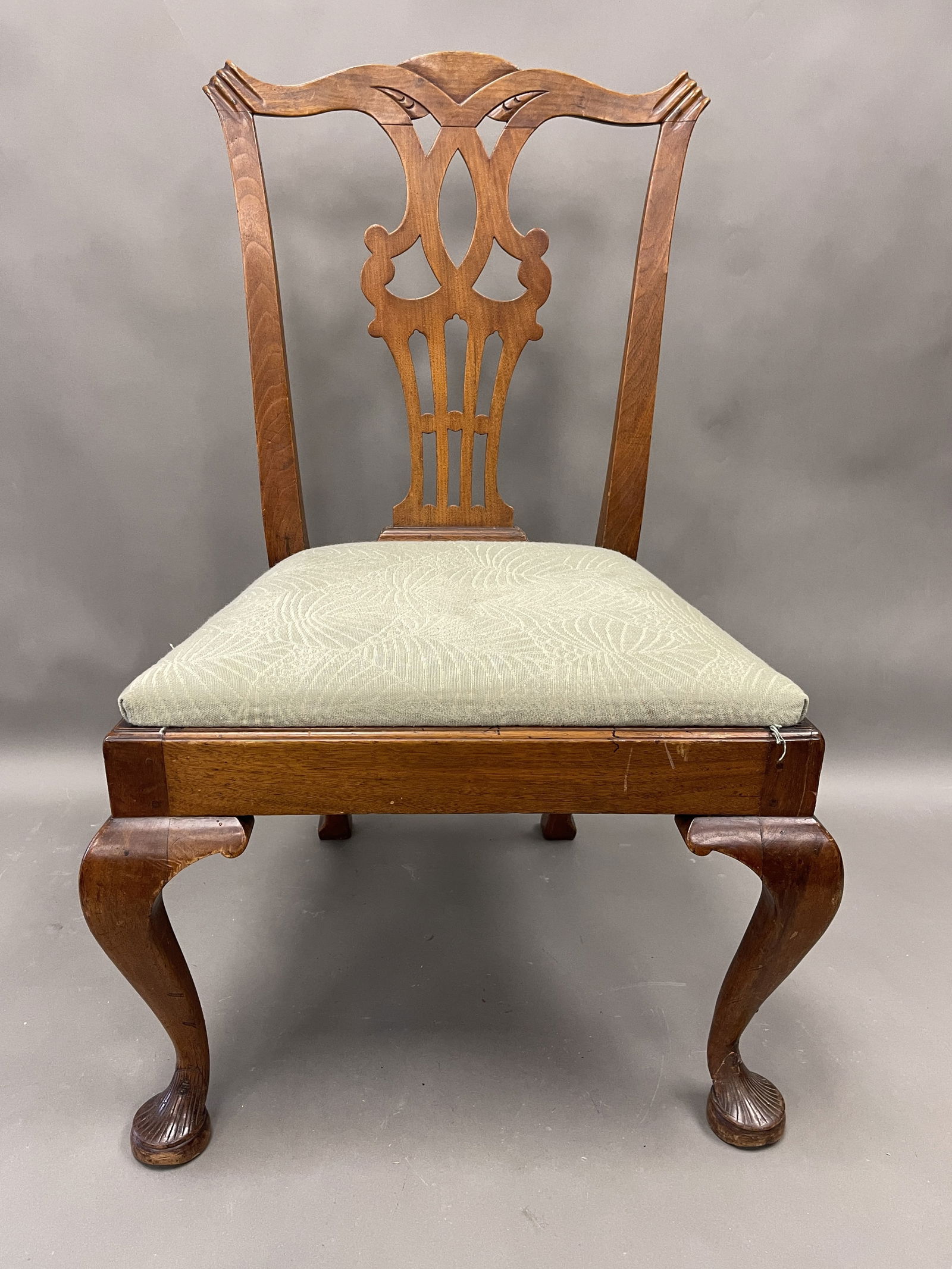 18THC SALEM , MA CHIPPENDALE CHAIR (1 of 6)
