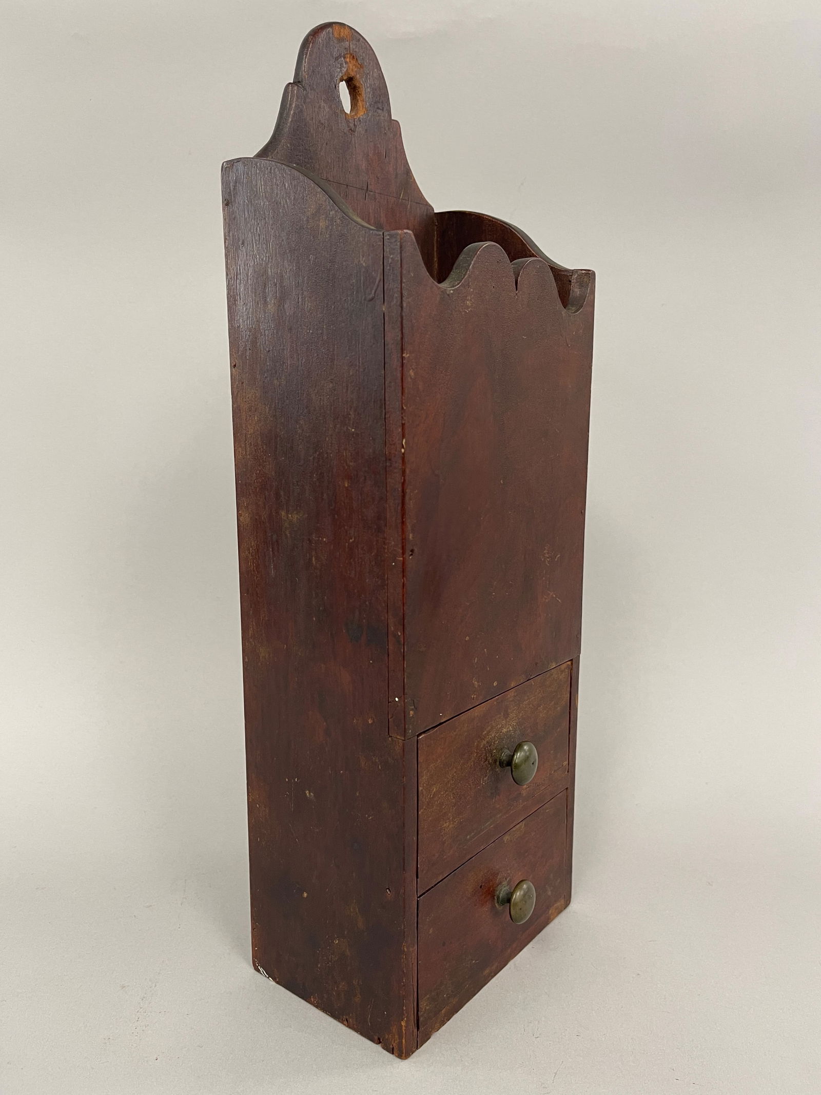 RARE QA 2 DRAWER PIPE BOX - 2