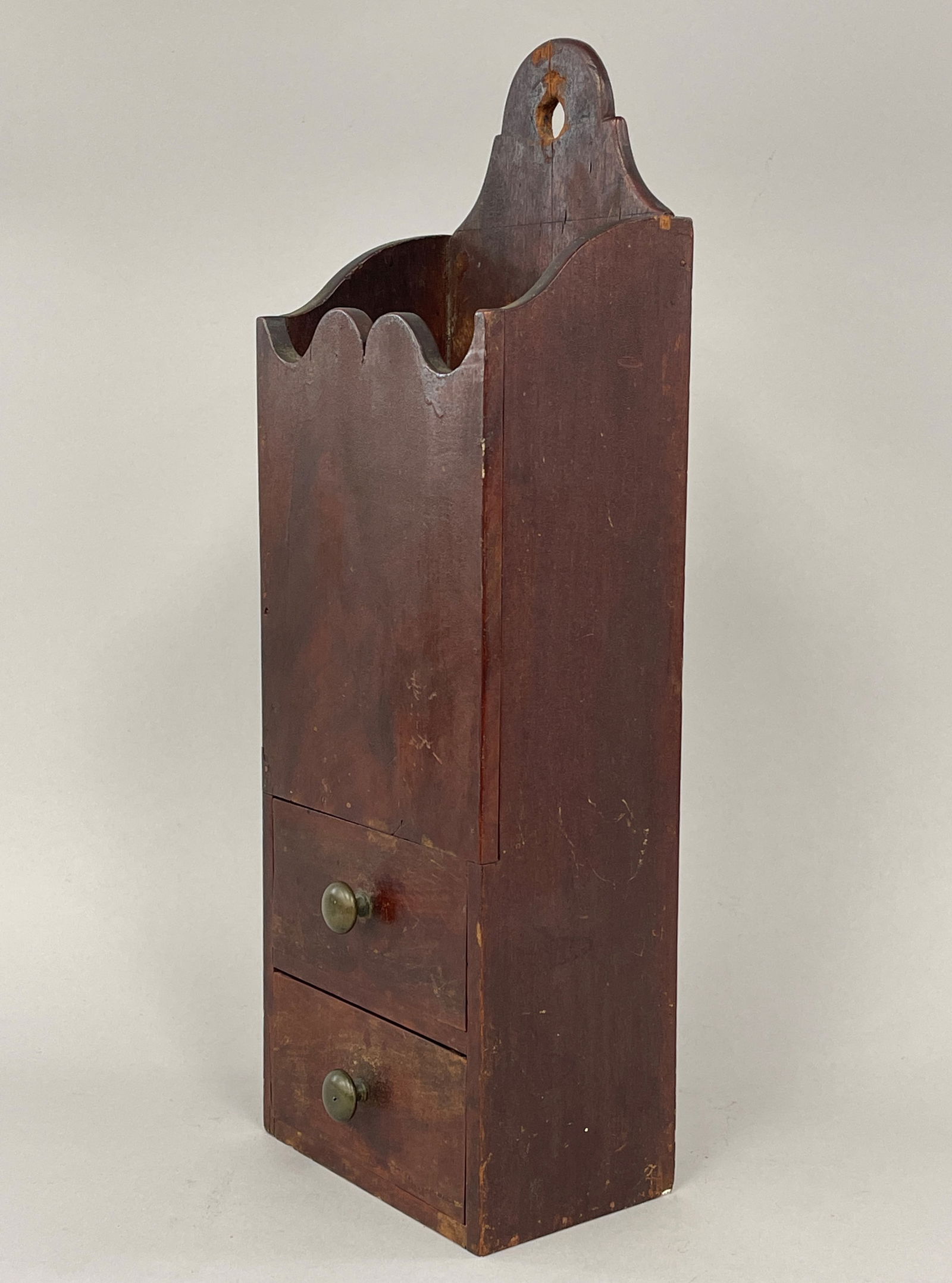 RARE QA 2 DRAWER PIPE BOX - 3