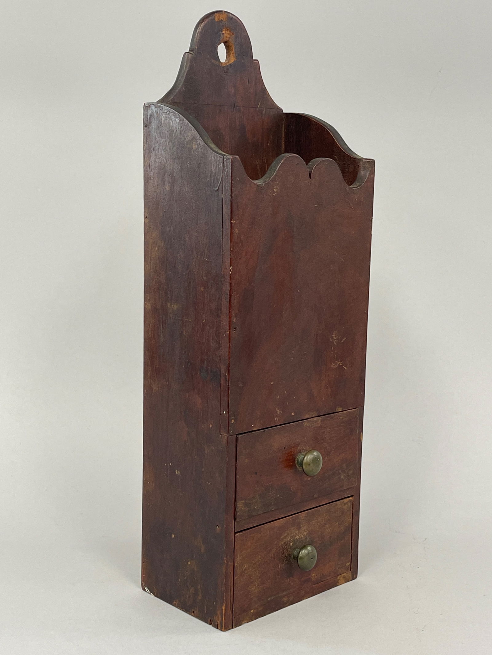 RARE QA 2 DRAWER PIPE BOX - 7