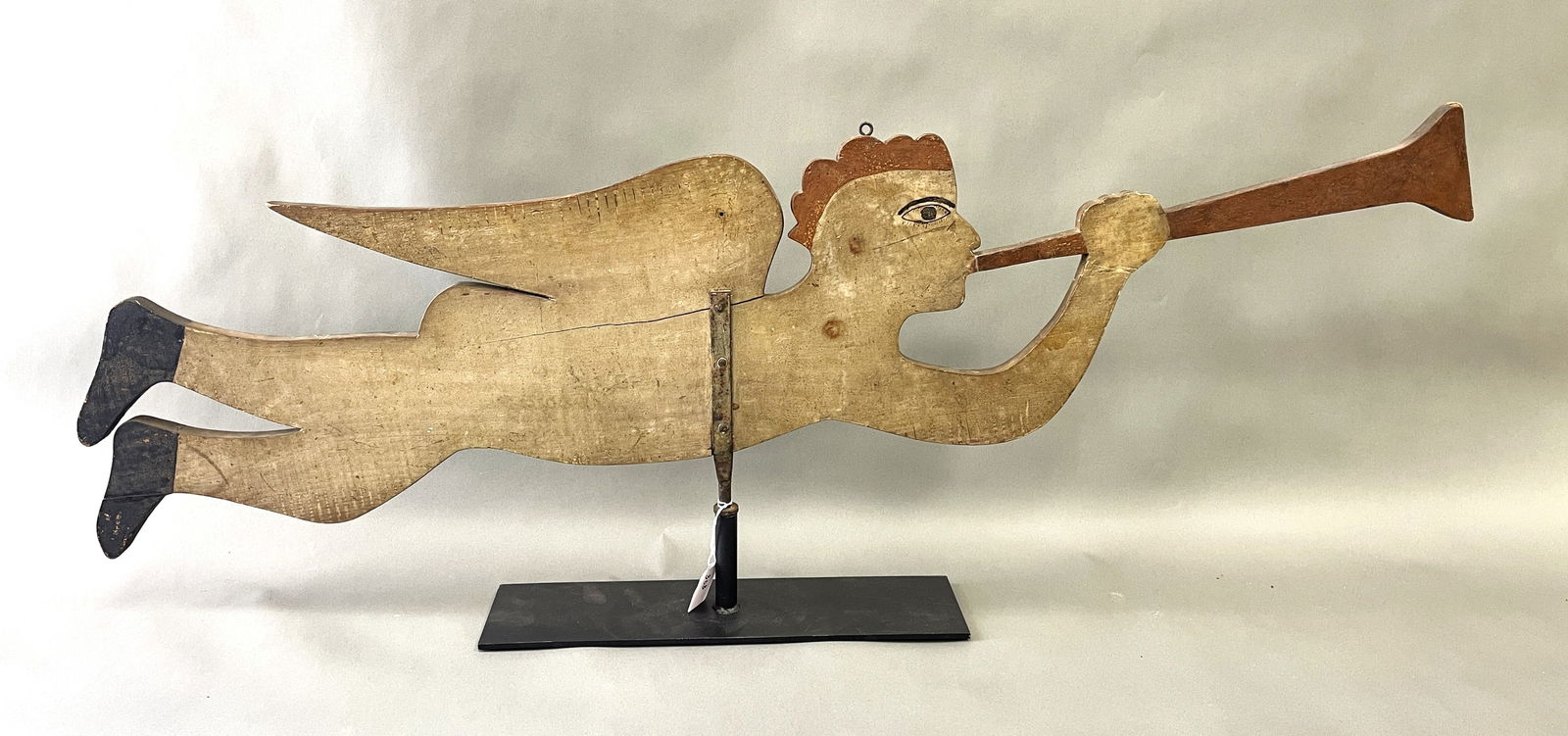 LARGE GABRIEL WEATHERVANE 19TH C (1 of 6)