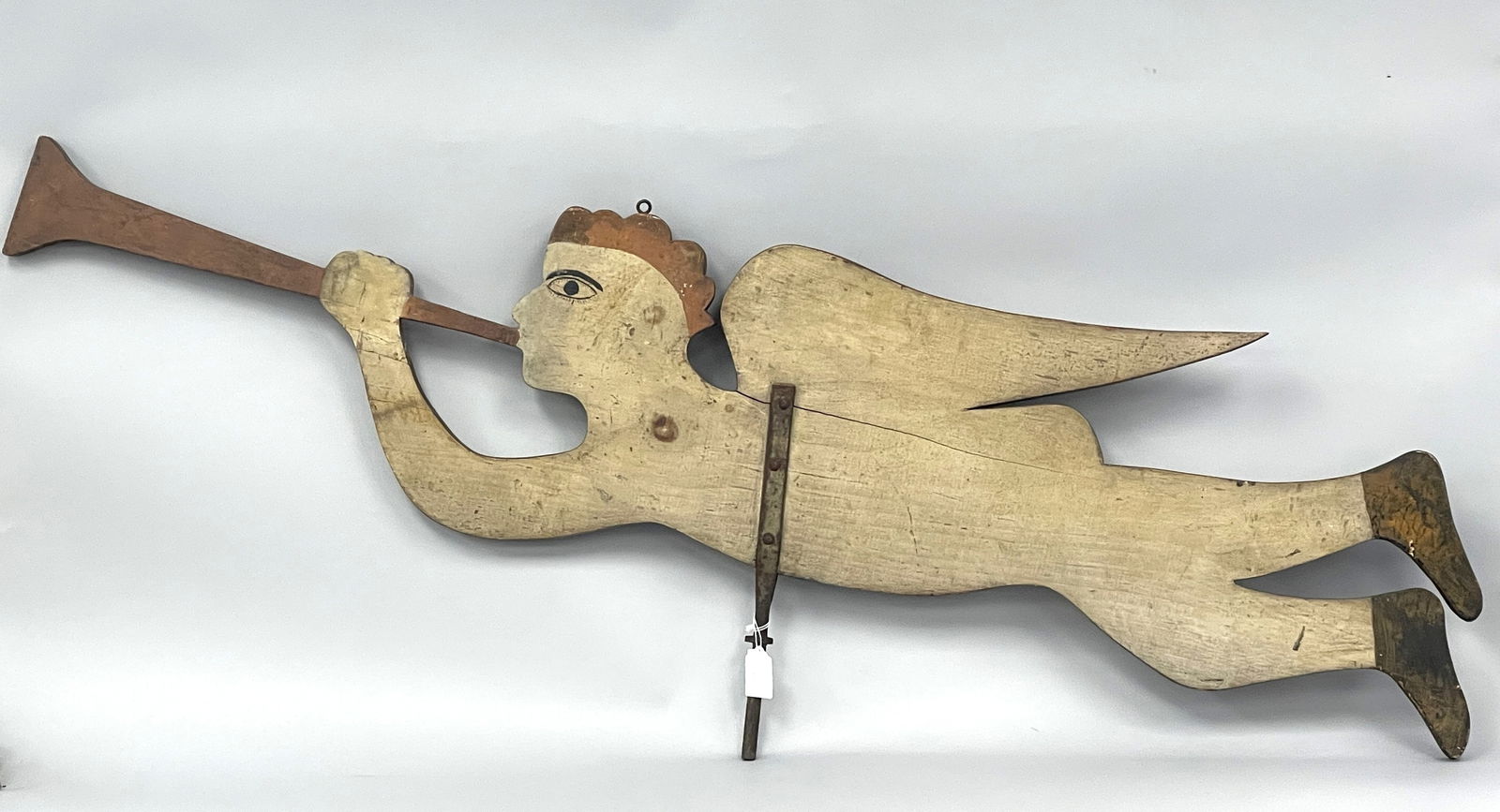 LARGE GABRIEL WEATHERVANE 19TH C - 3