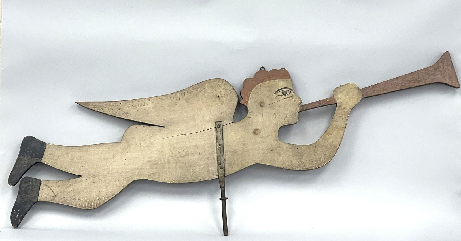 LARGE GABRIEL WEATHERVANE 19TH C - 4