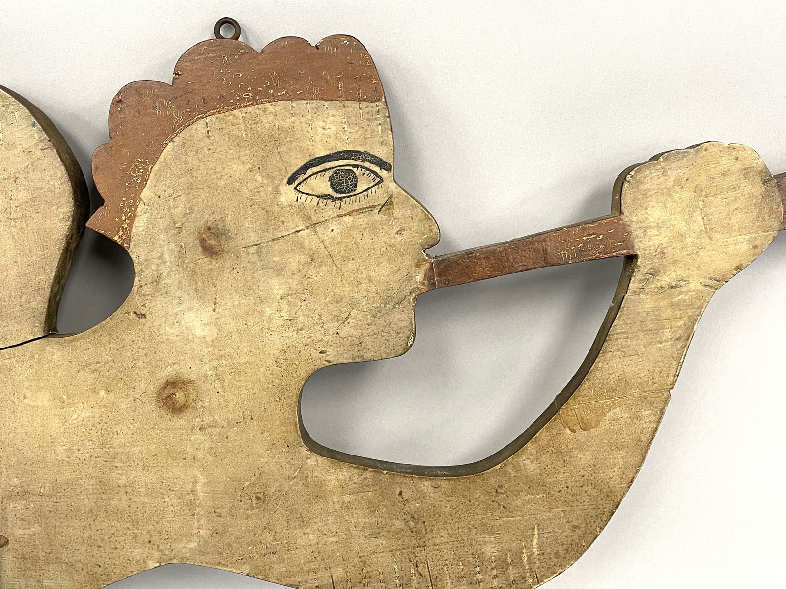 LARGE GABRIEL WEATHERVANE 19TH C - 6