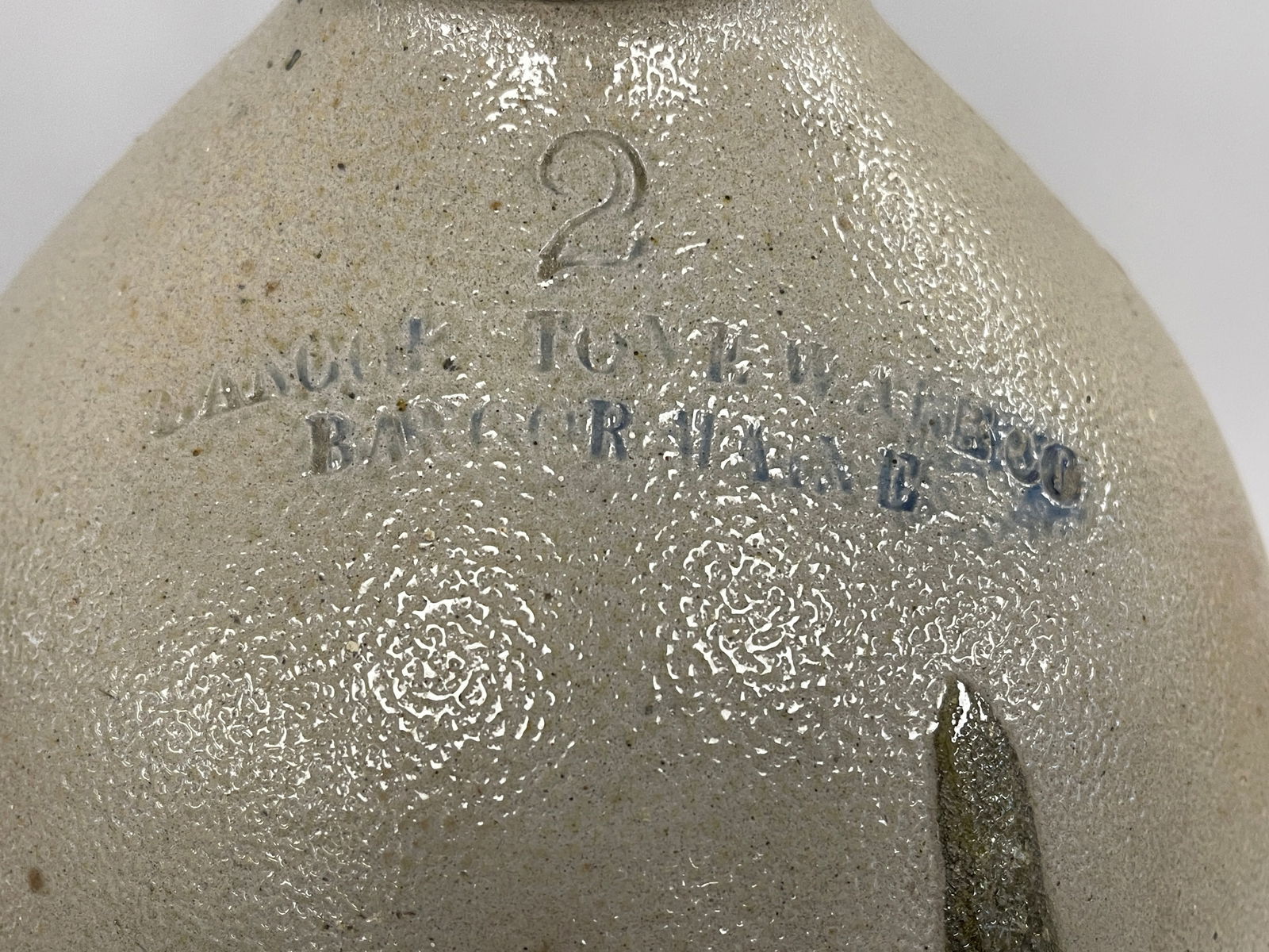 TWO HANDLED STONEWARE JUGS - 4