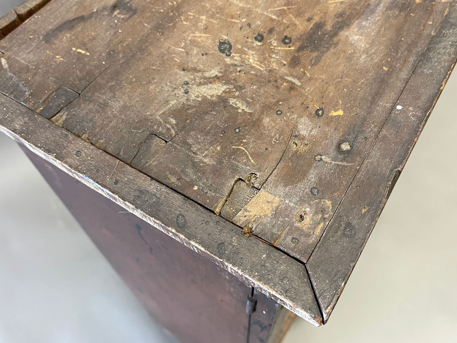 19TH C BOOKCASE TOP - 5