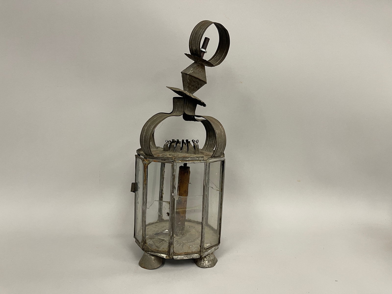 LARGE TIN LANTERN - 2