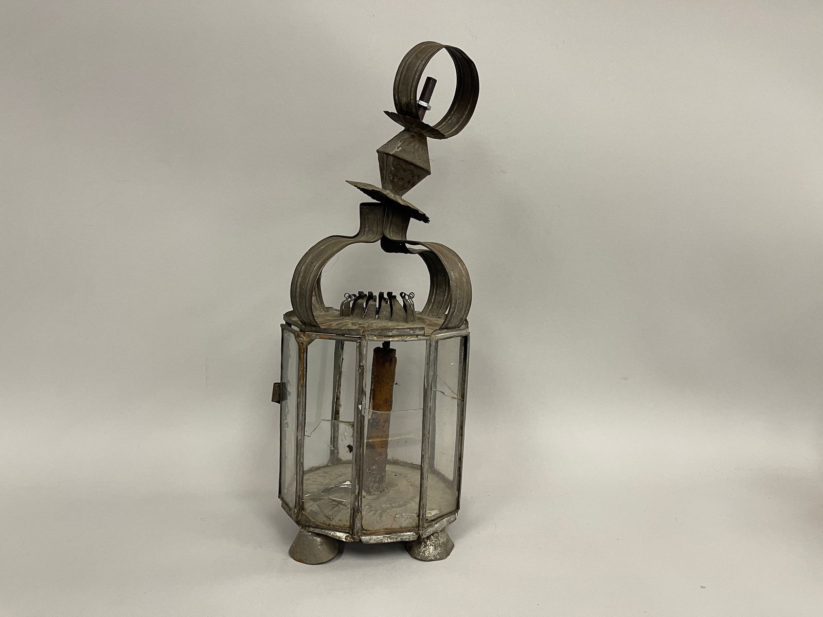 LARGE TIN LANTERN - 3