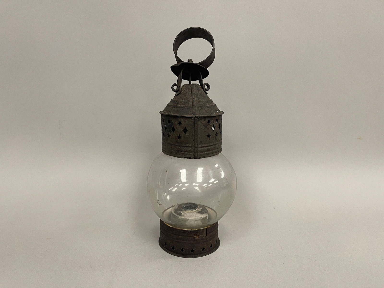 SMALL TIN ONION LANTERN - 2
