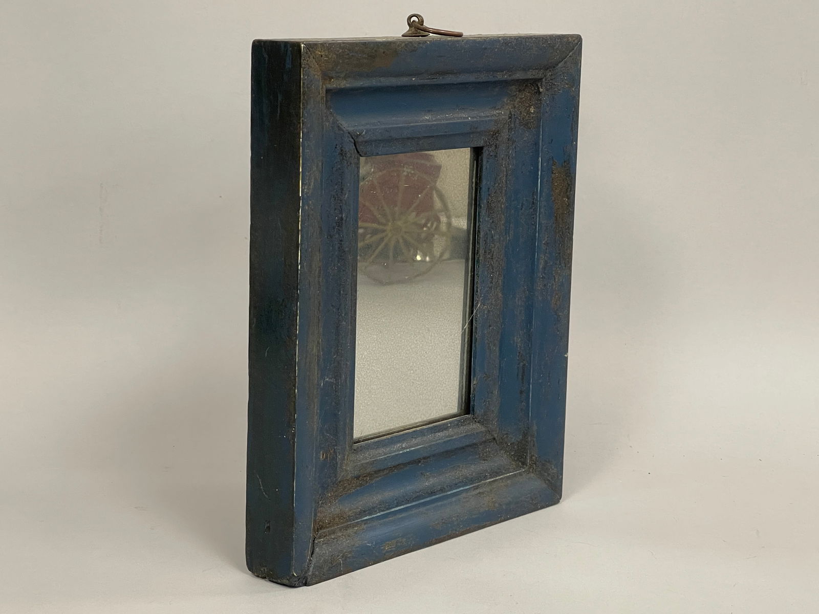 EARLY PAINTED MIRROR - 3