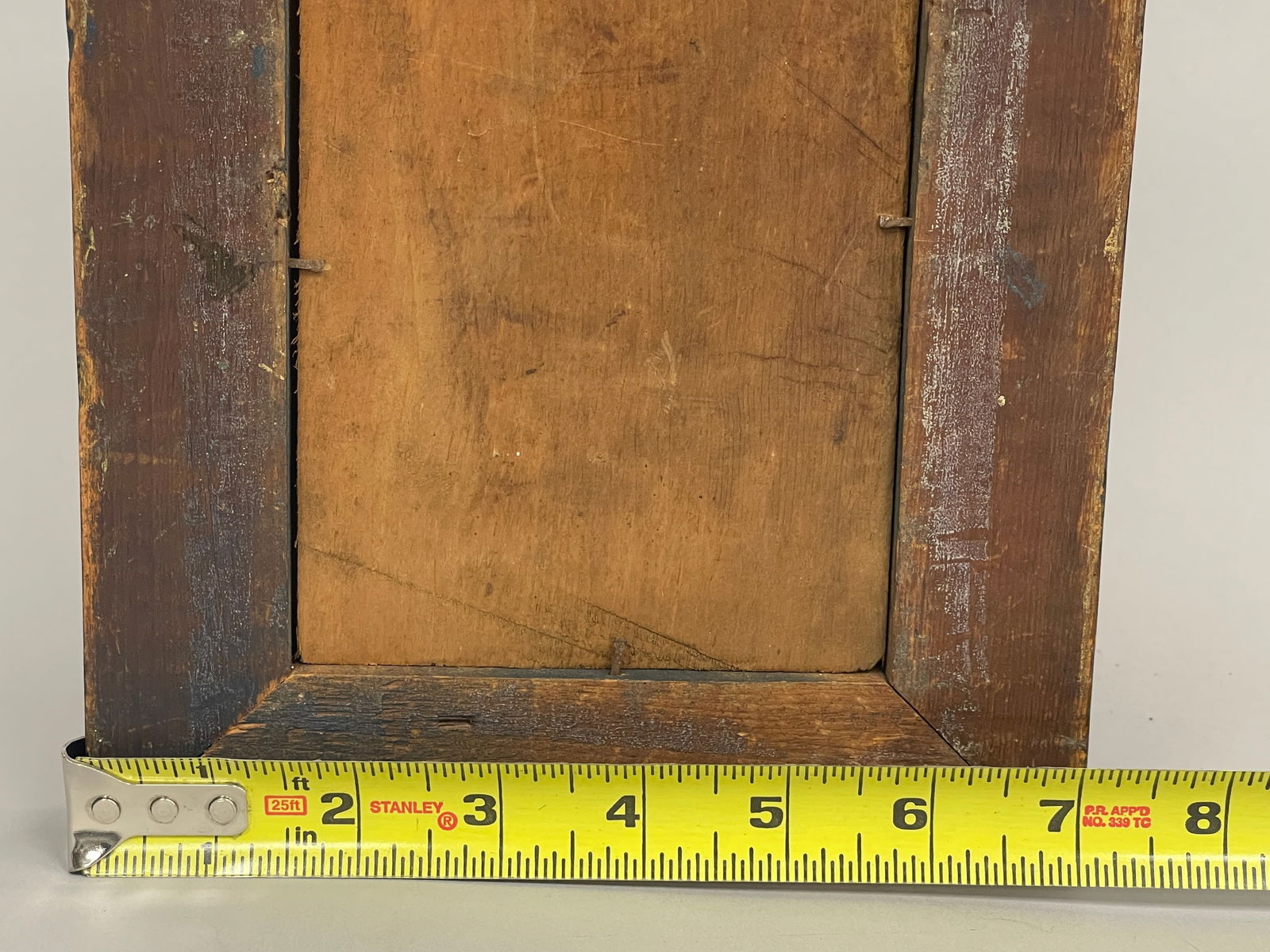 EARLY PAINTED MIRROR - 7