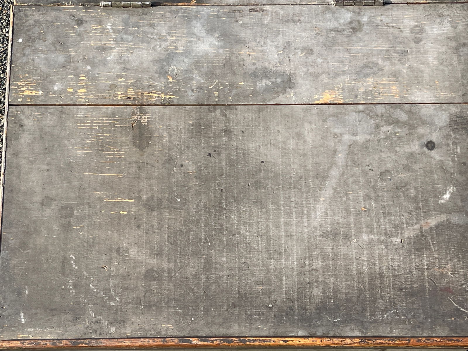 PAINTED TABLE TOP DESK - 4