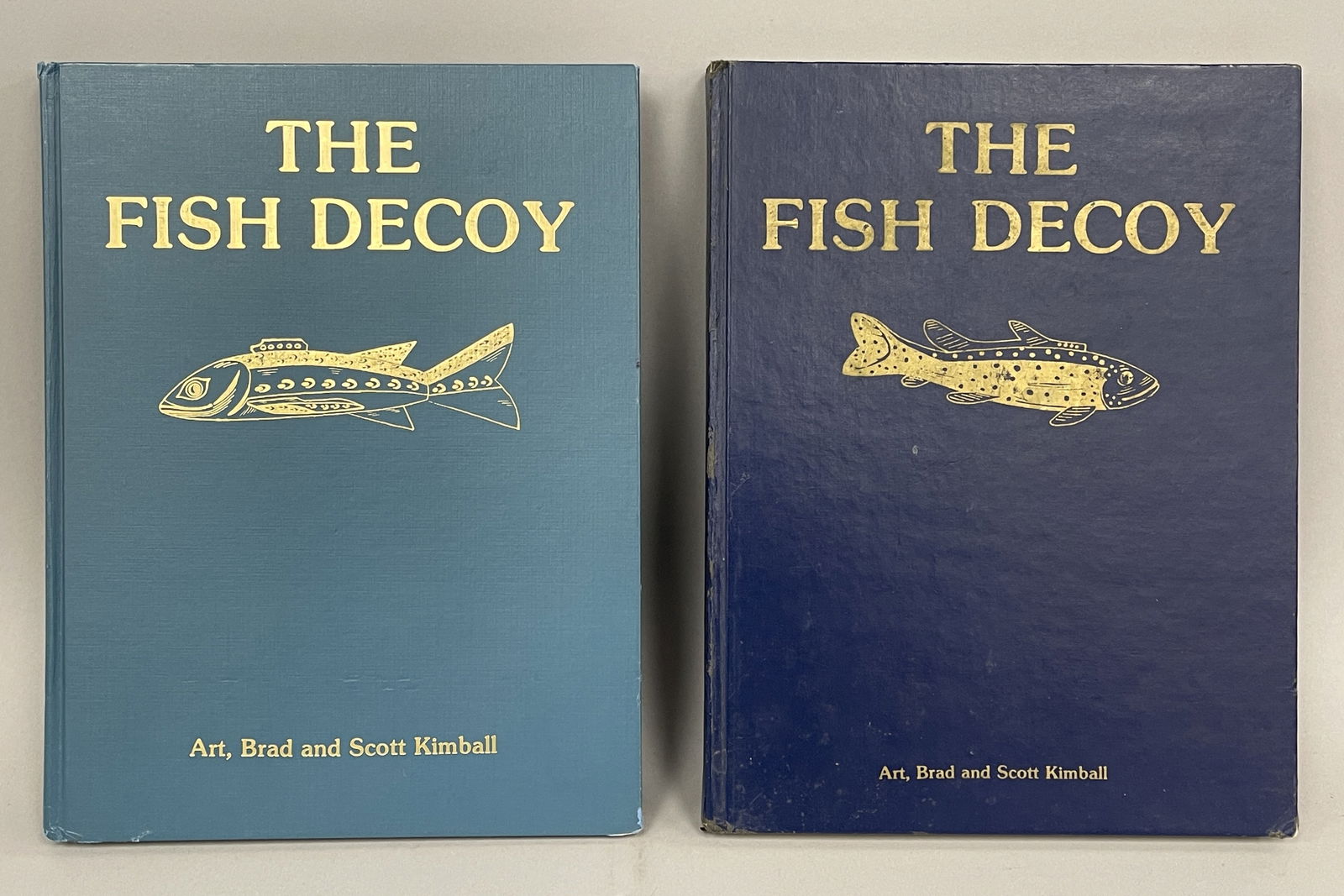 TWO FISH DECOY BOOKS: TWO FISH DECOY BOOKS VOL 1 & 2 , THIRD PRINTING
