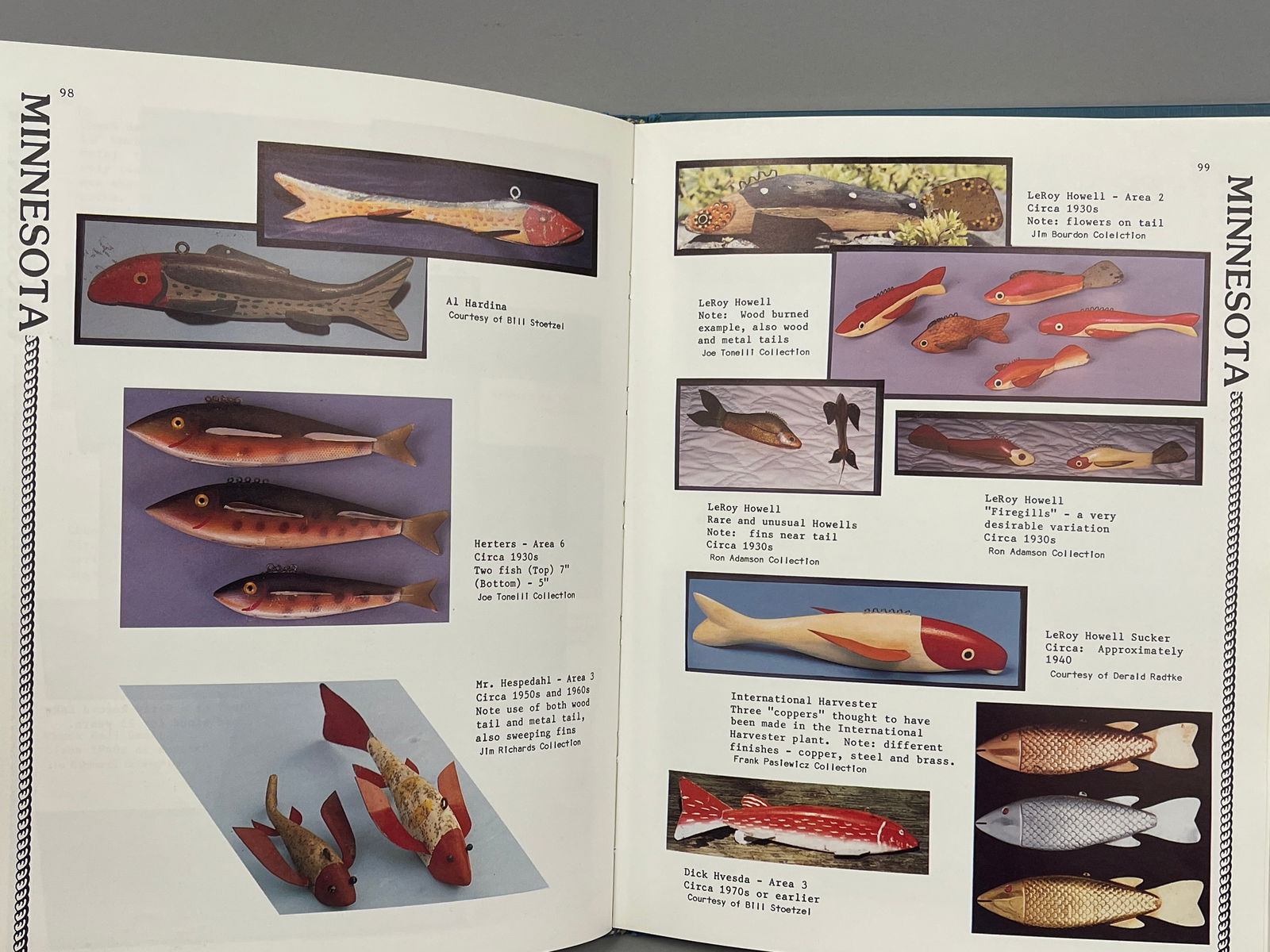 TWO FISH DECOY BOOKS - 2