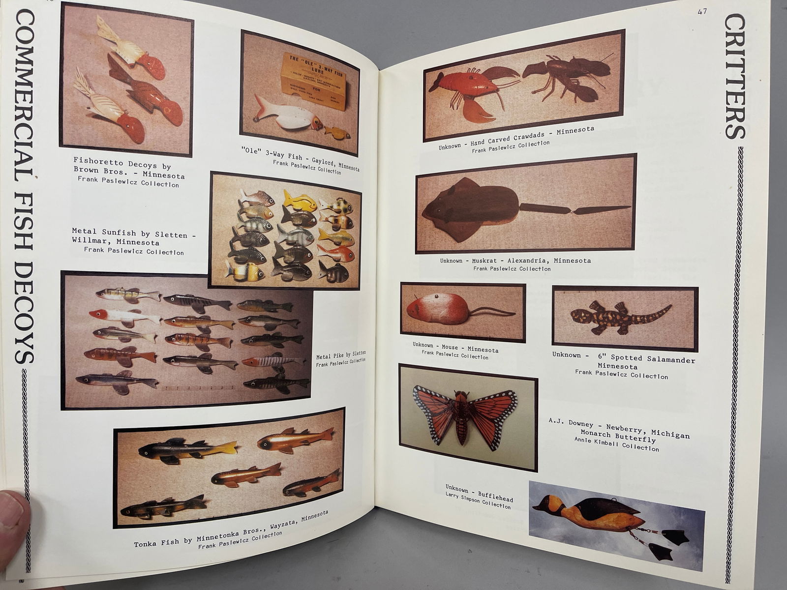 TWO FISH DECOY BOOKS - 4