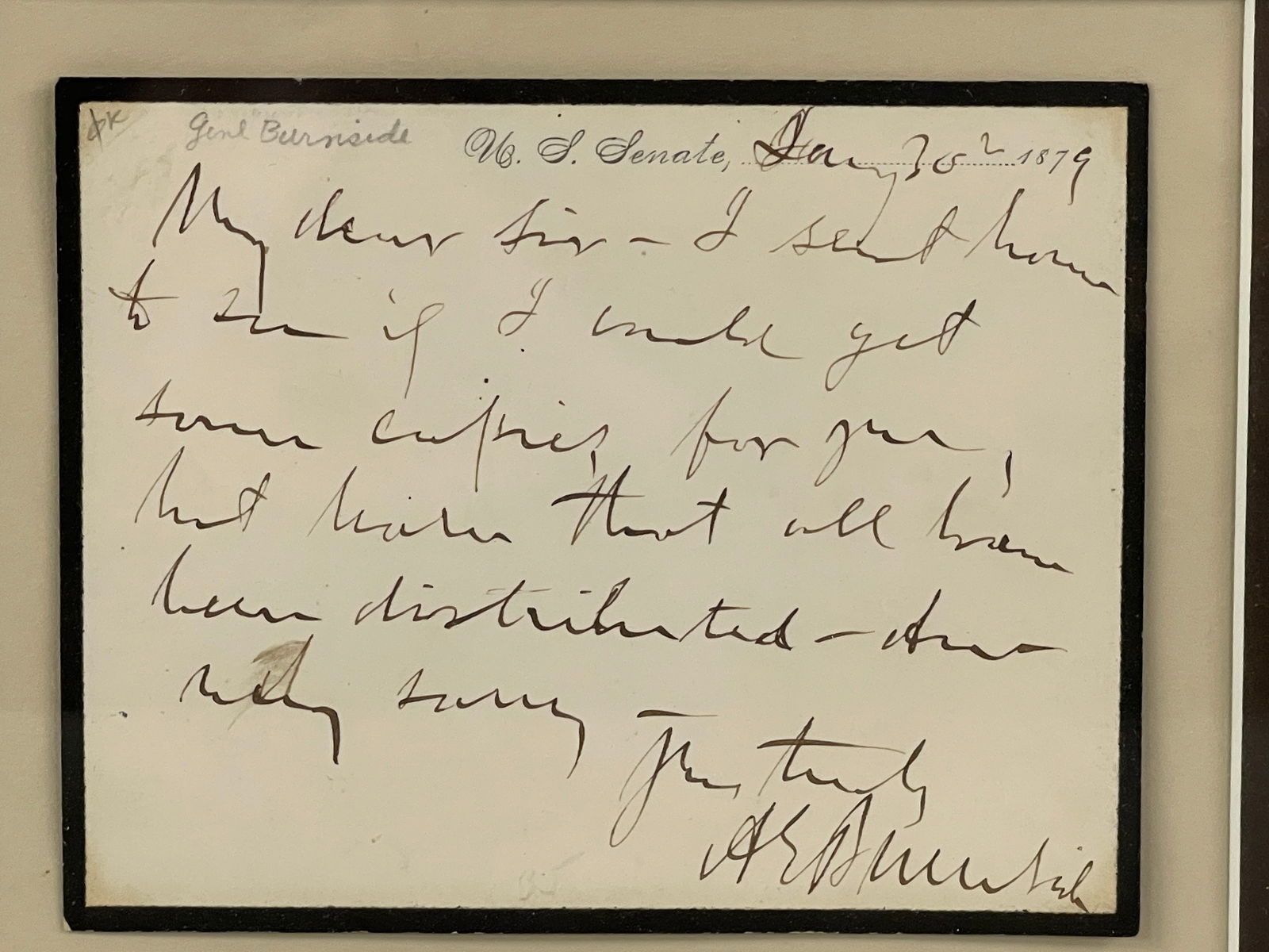 AMBROSE E BURNSIDE C/W ERA - 11