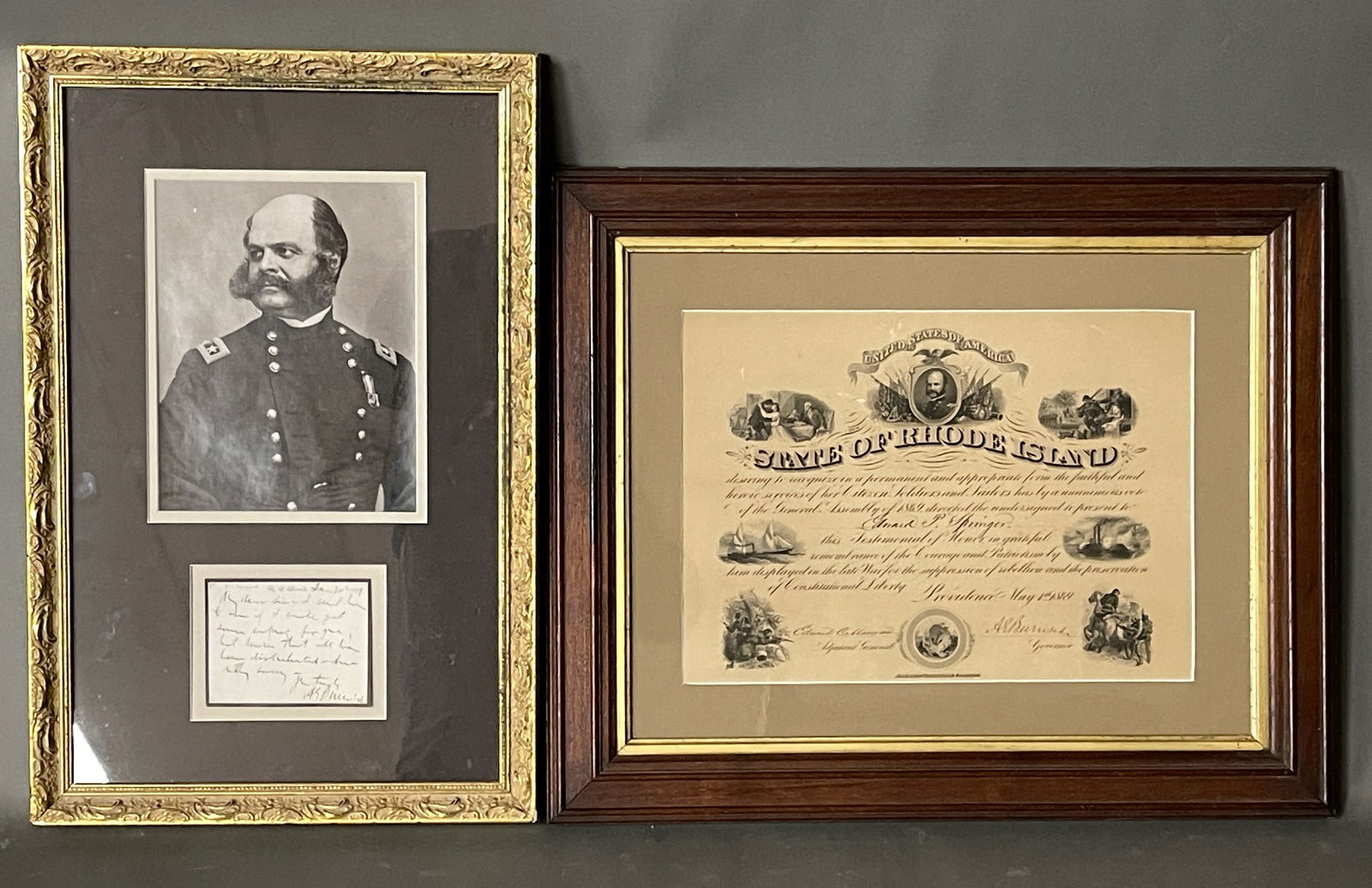 AMBROSE E BURNSIDE C/W ERA: AMBROSE E BURNSIDE C/W ERA