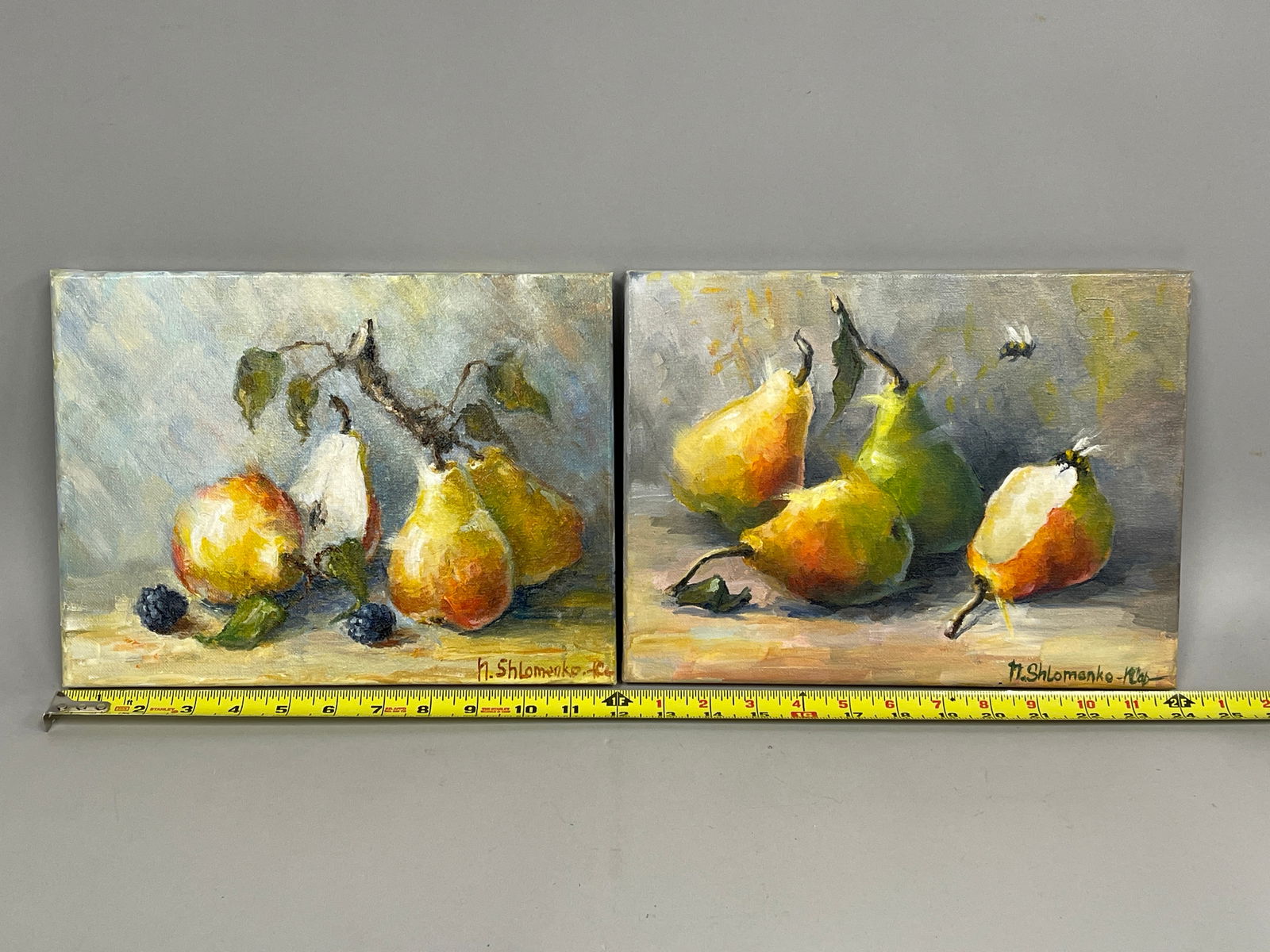 TWO FRUIT PAINTINGS - 2