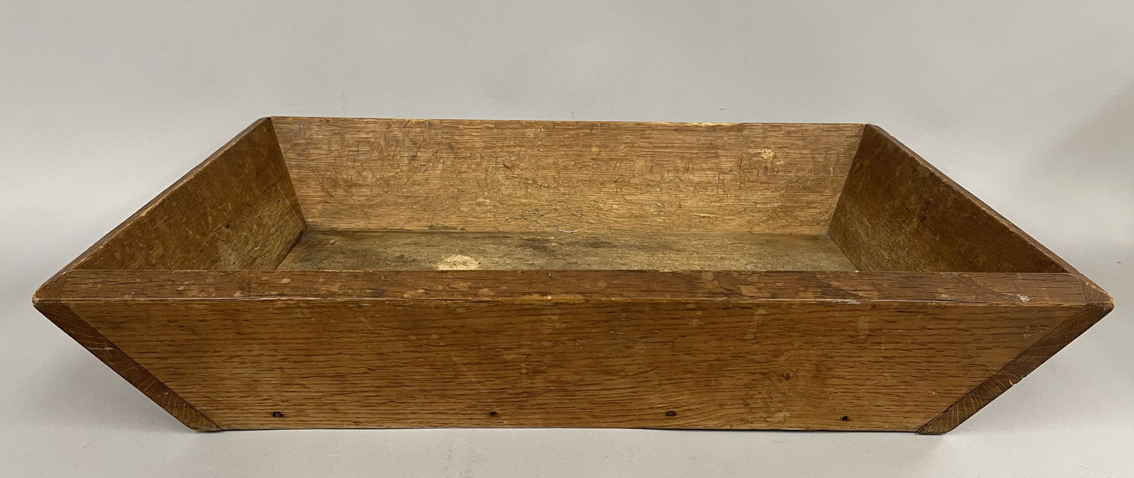 AMERICAN OAK SORTING BOX: AMERICAN OAK SORTING BOX