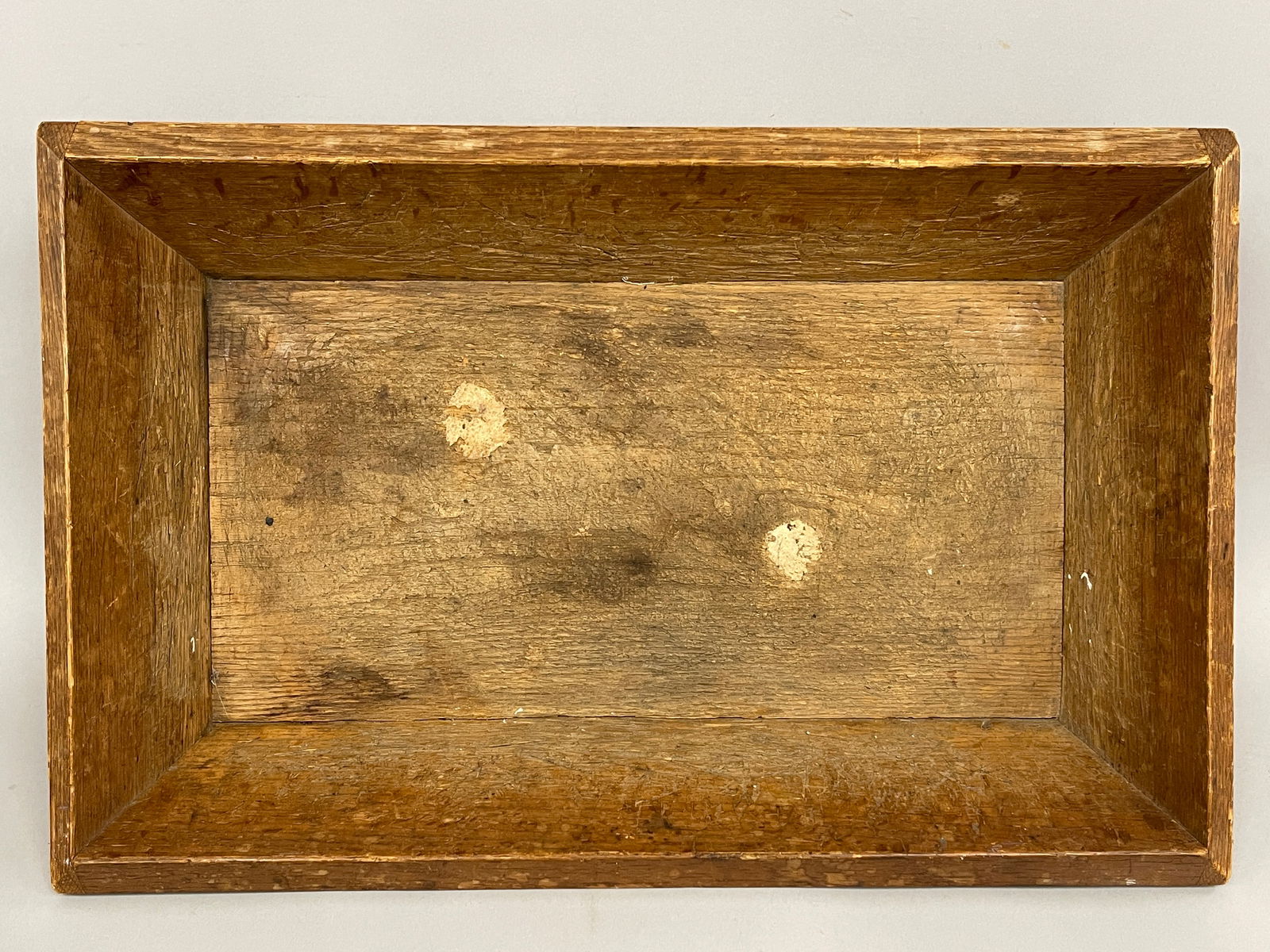 AMERICAN OAK SORTING BOX - 3