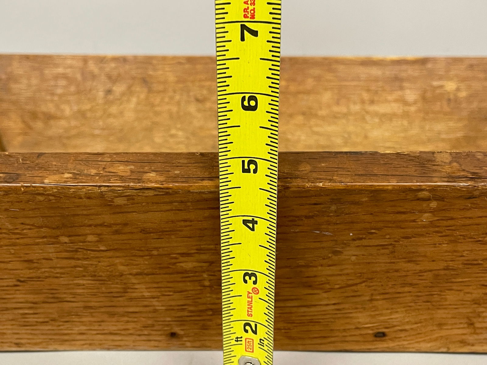 AMERICAN OAK SORTING BOX - 7