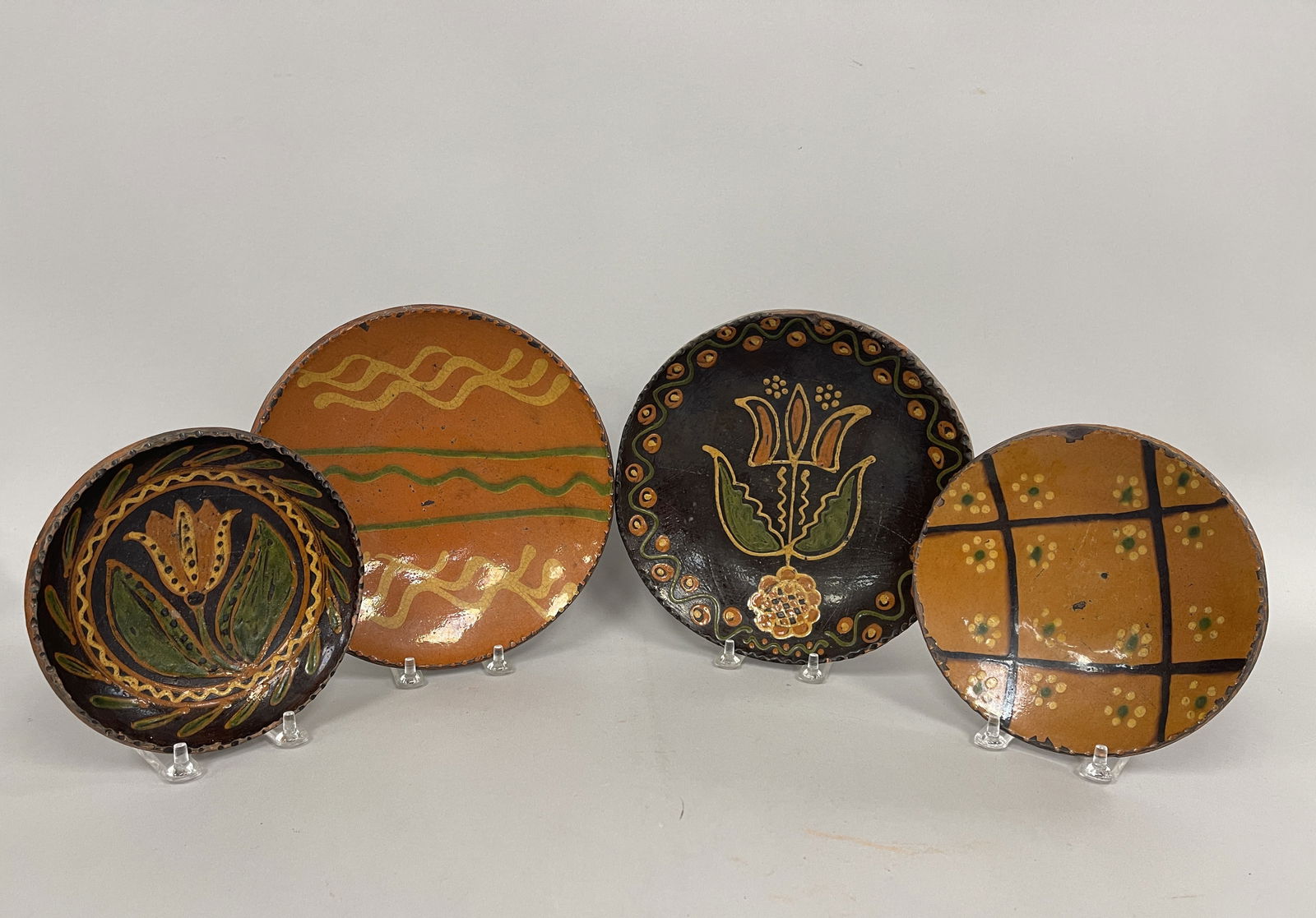 4 GREG SHOONER PLATES: 4 GREG SHOONER PLATES