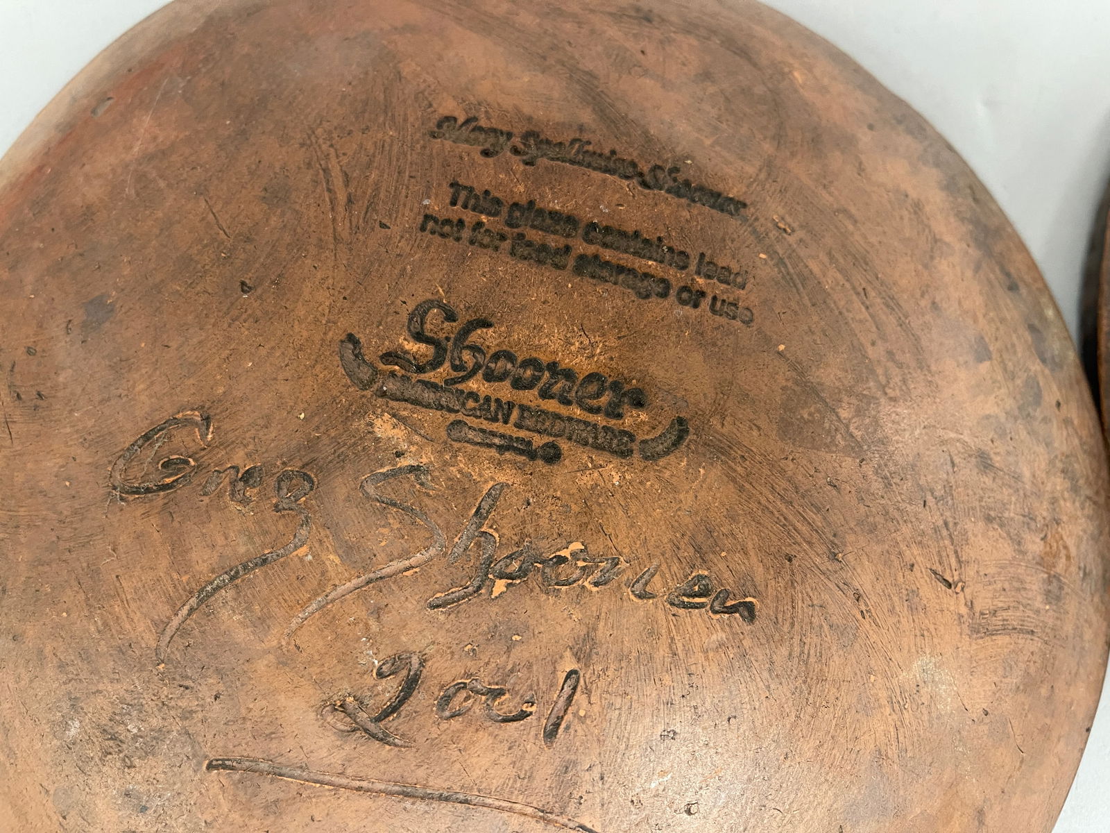 4 GREG SHOONER PLATES - 4