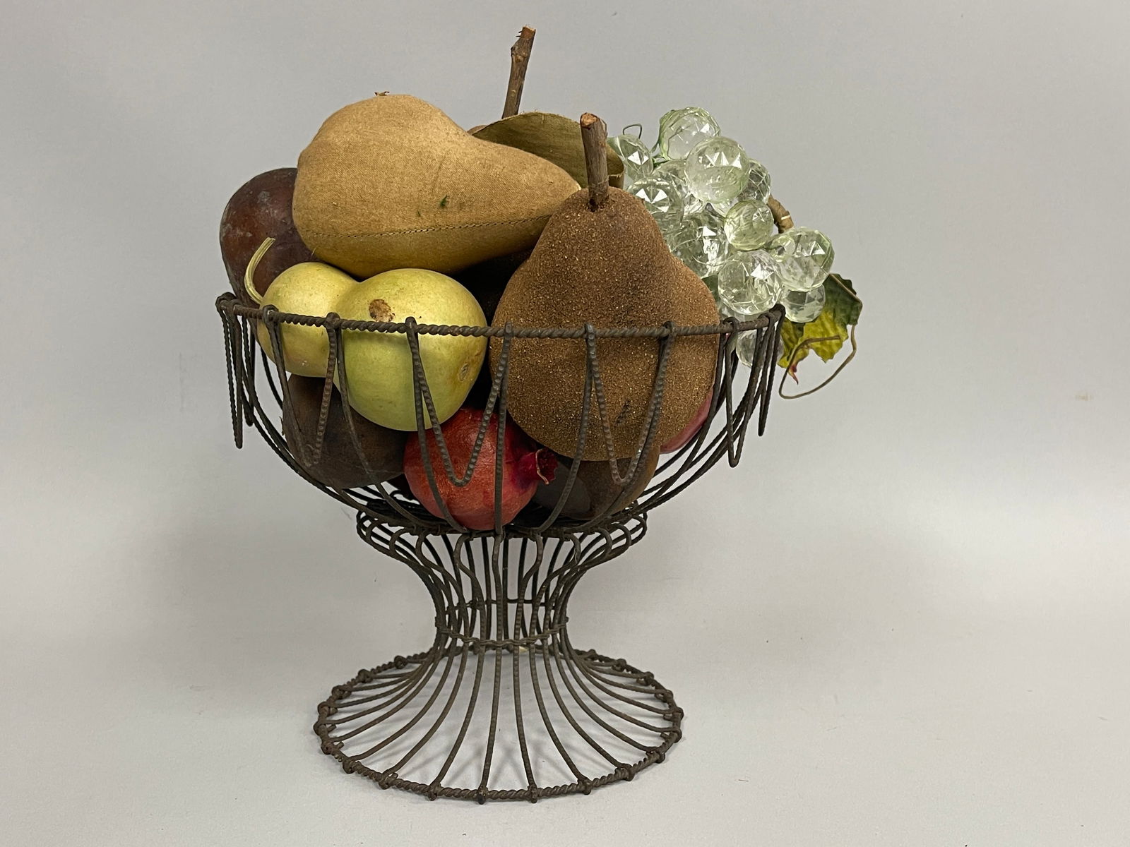 WIRE BASKET W/ FRUIT - 2